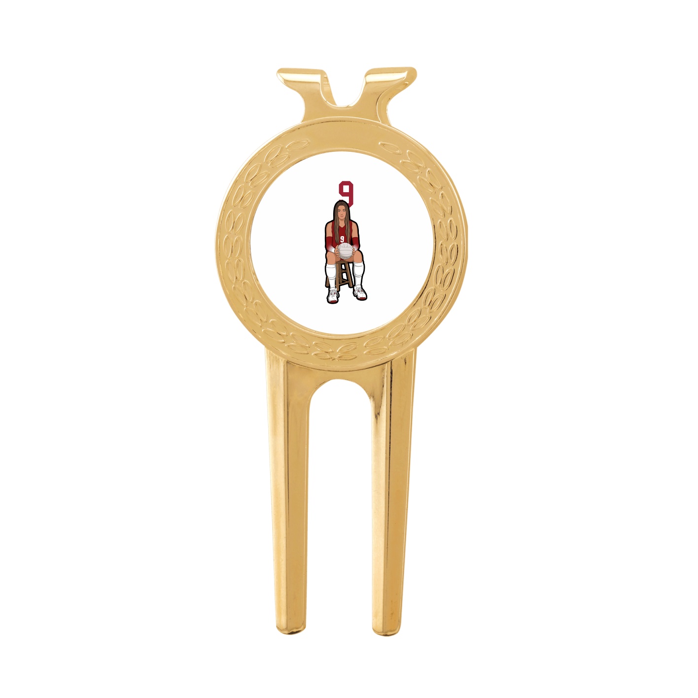 Divot Tool with Ball Marker — Number Top in Classic