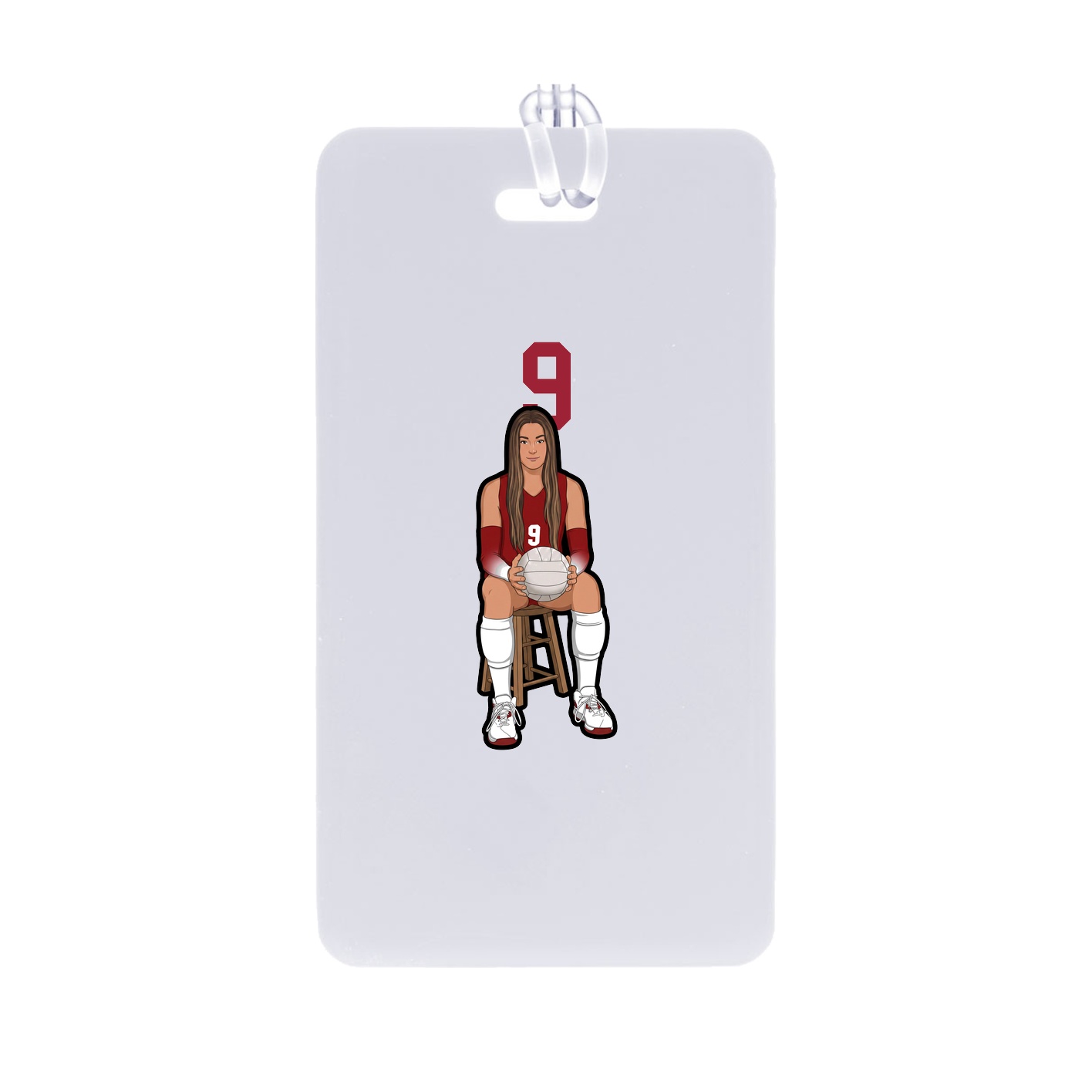 Bag Tag — Number Top in Classic