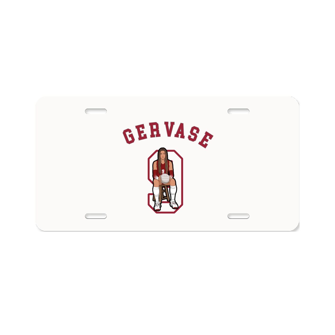 License Plate — Shirsey Arch in Classic