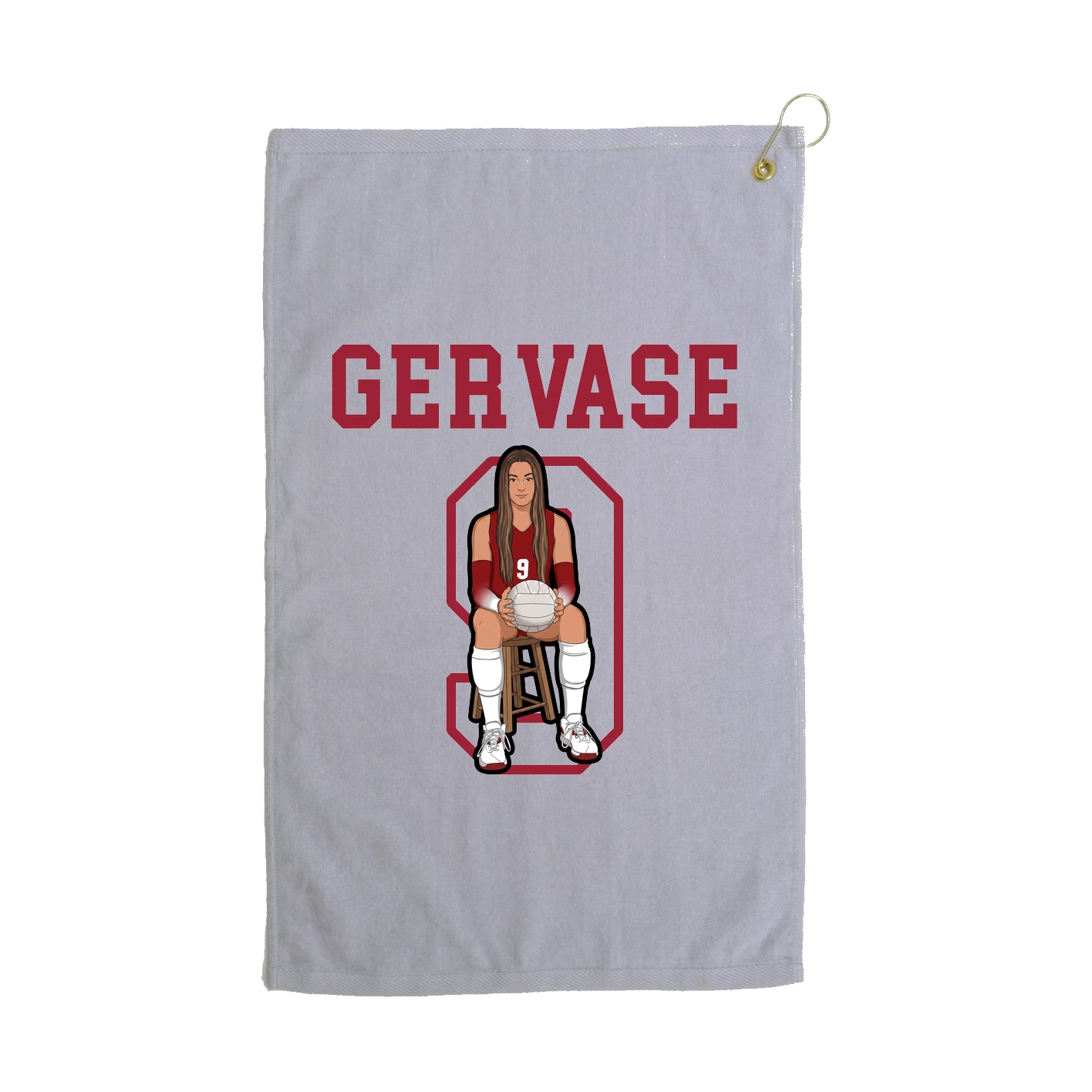 Golf Towel — Shirsey in Grey