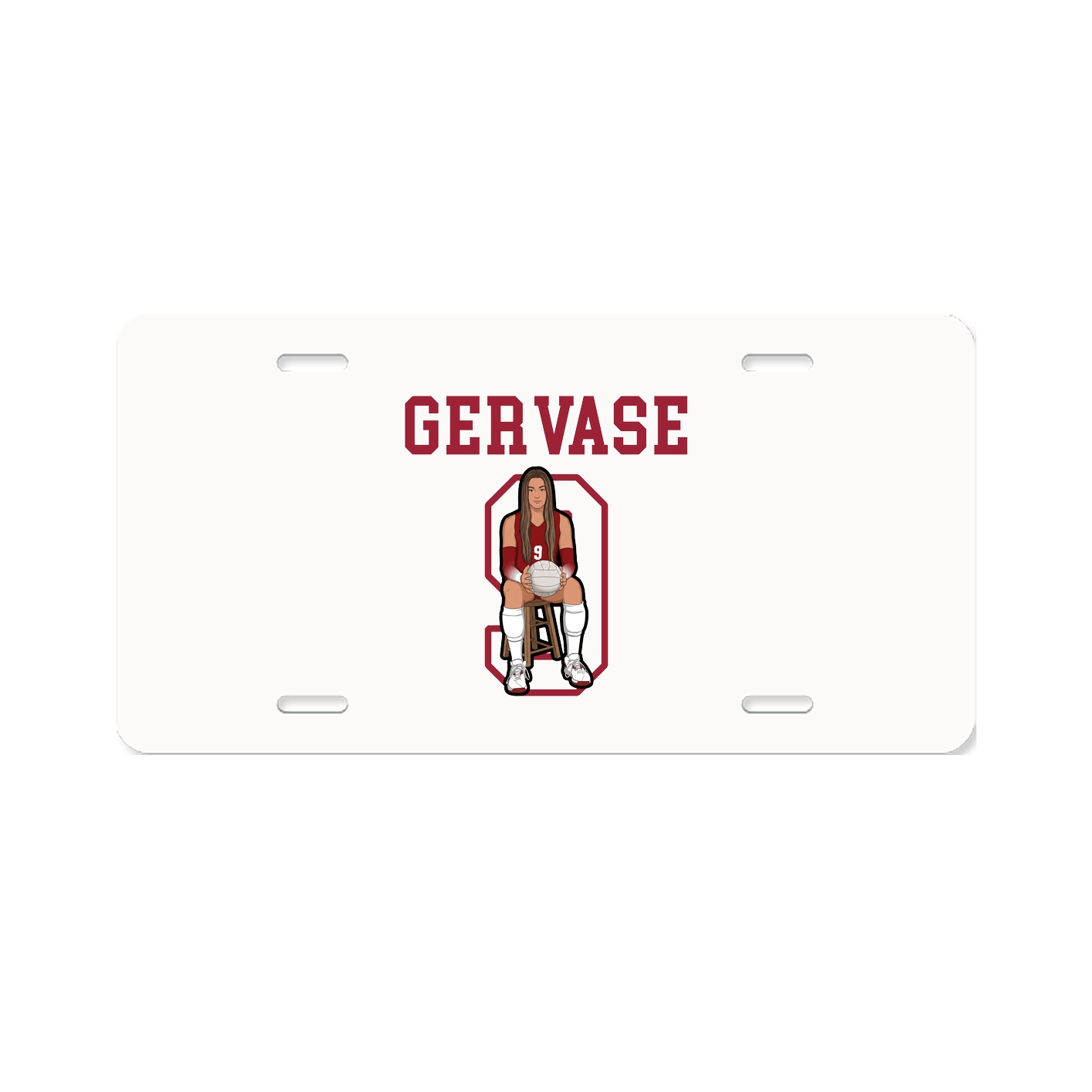 License Plate — Shirsey in Classic