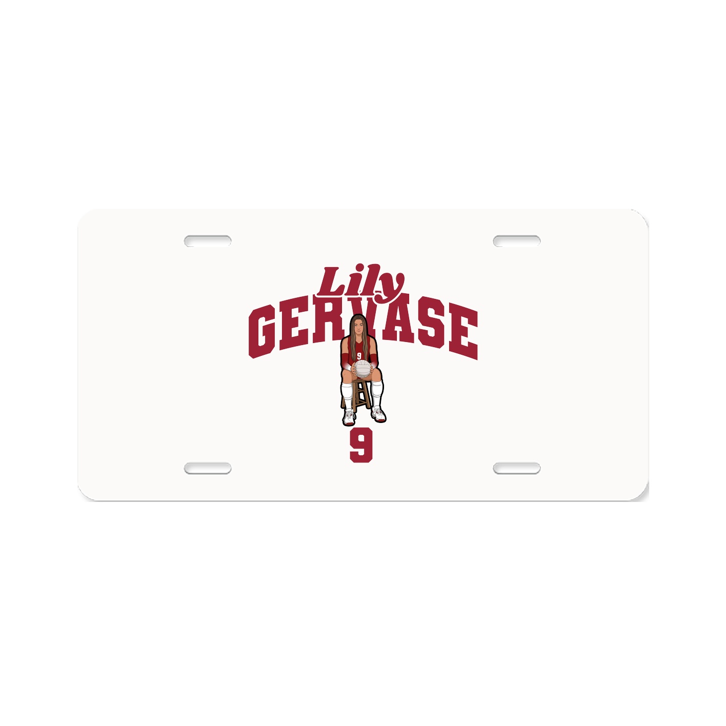 License Plate — Signature Arch in Classic