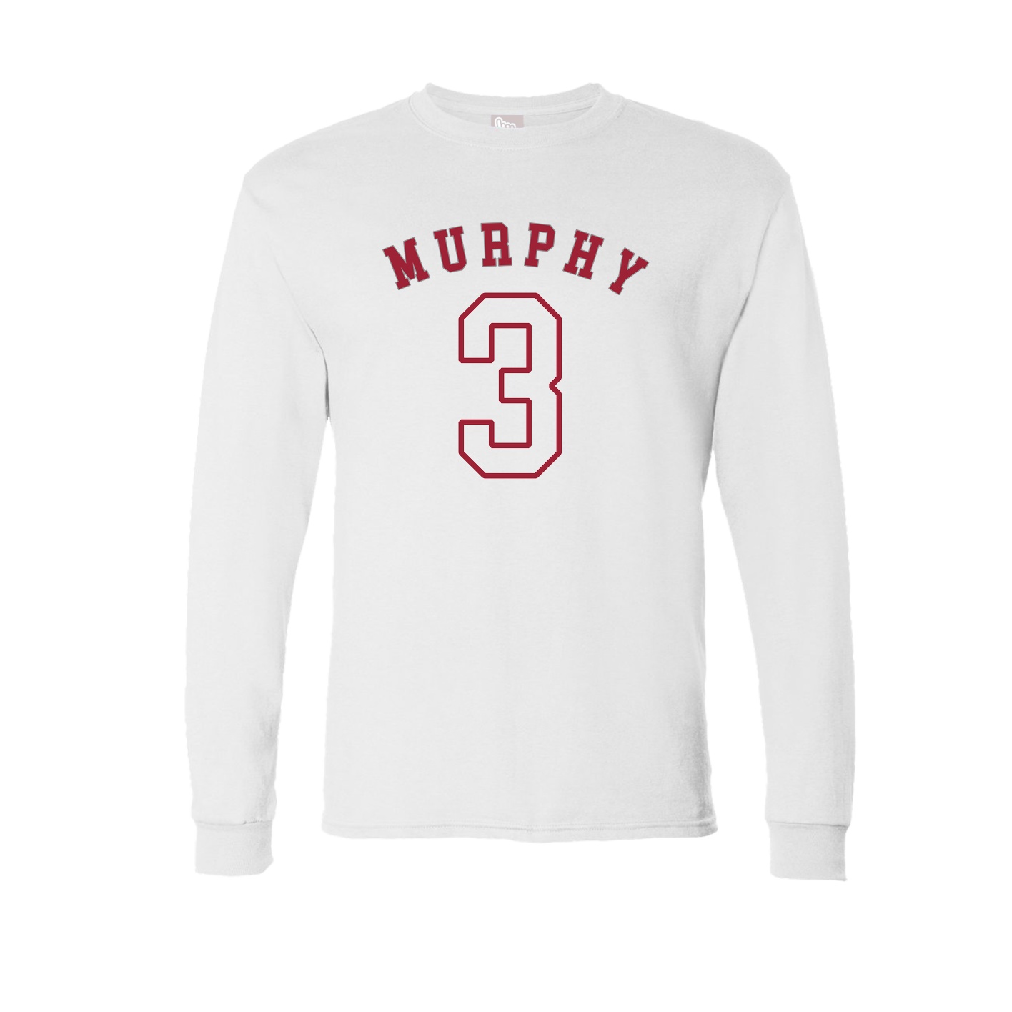 Long Sleeve Tee — Shirsey Arch in White