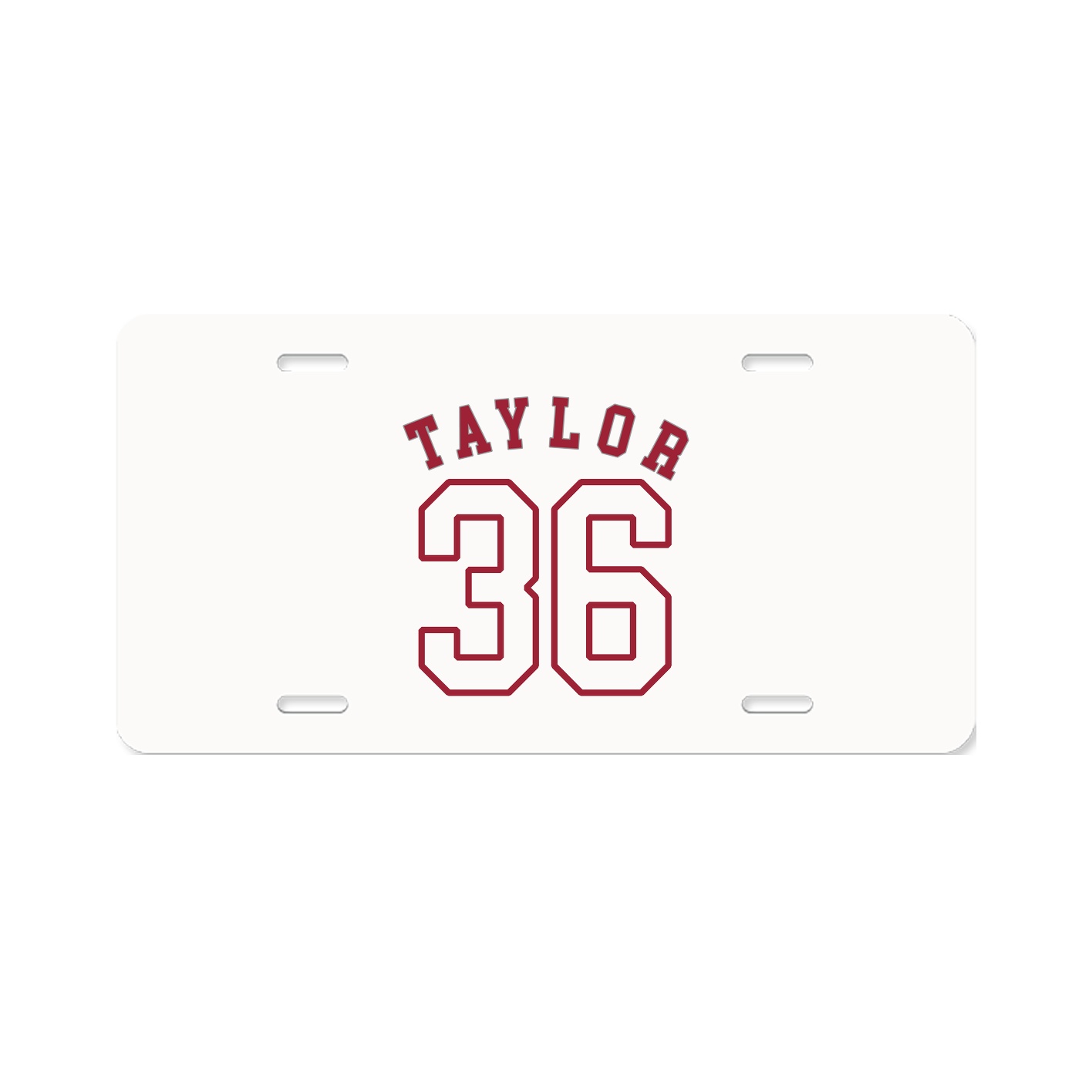 License Plate — Shirsey Arch in Classic