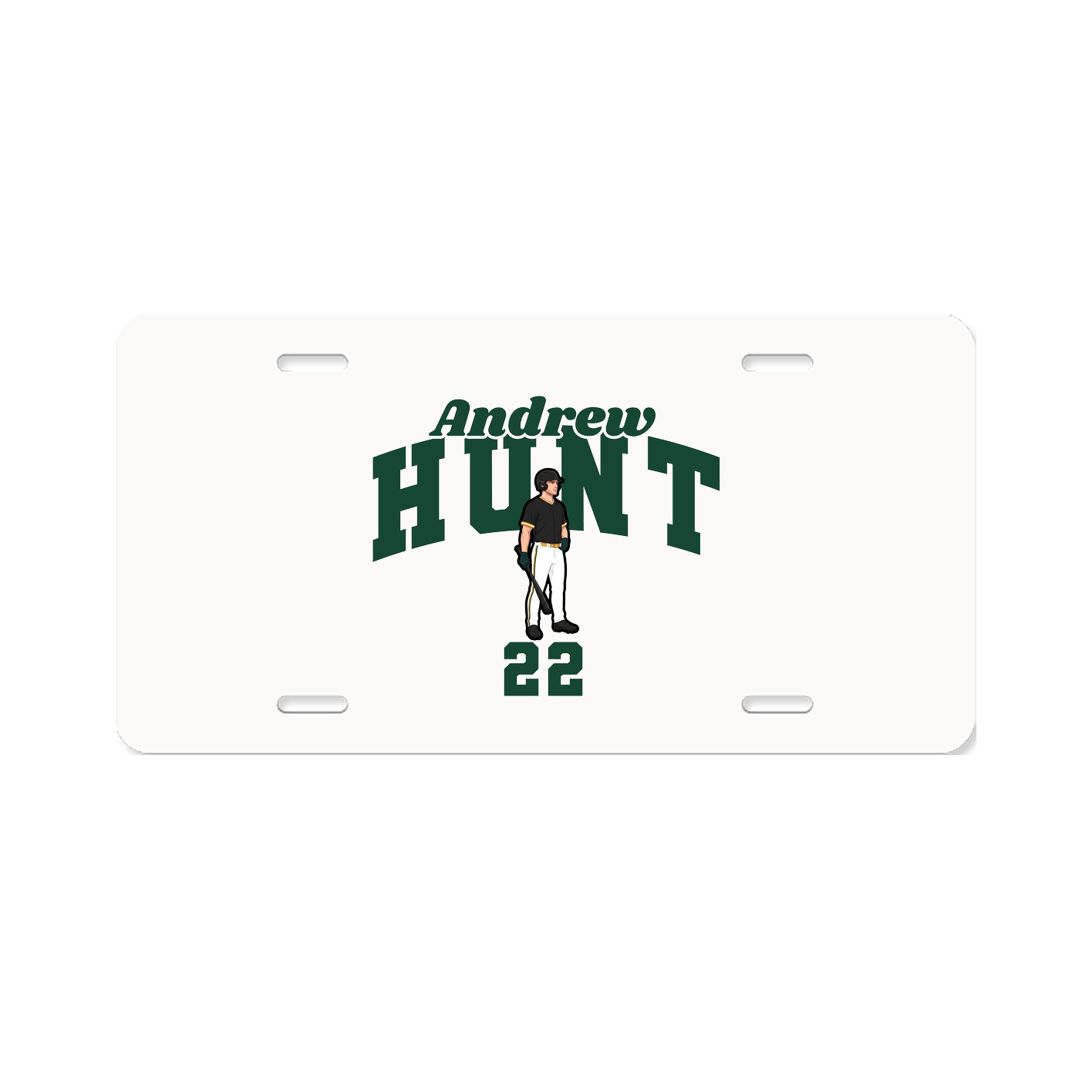 License Plate — Signature Arch in Classic