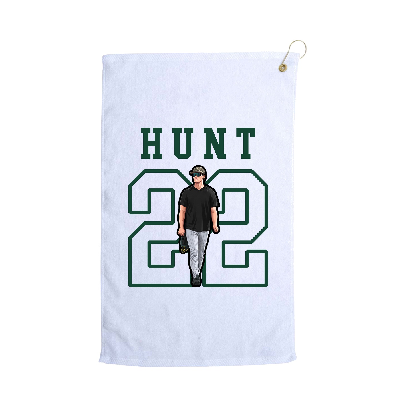 Golf Towel — Shirsey in White