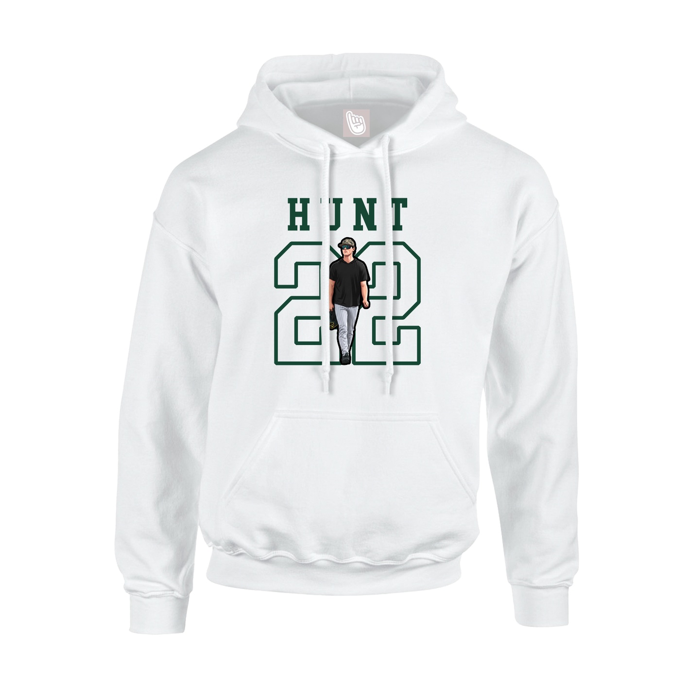 Youth Hoodie — Shirsey in White