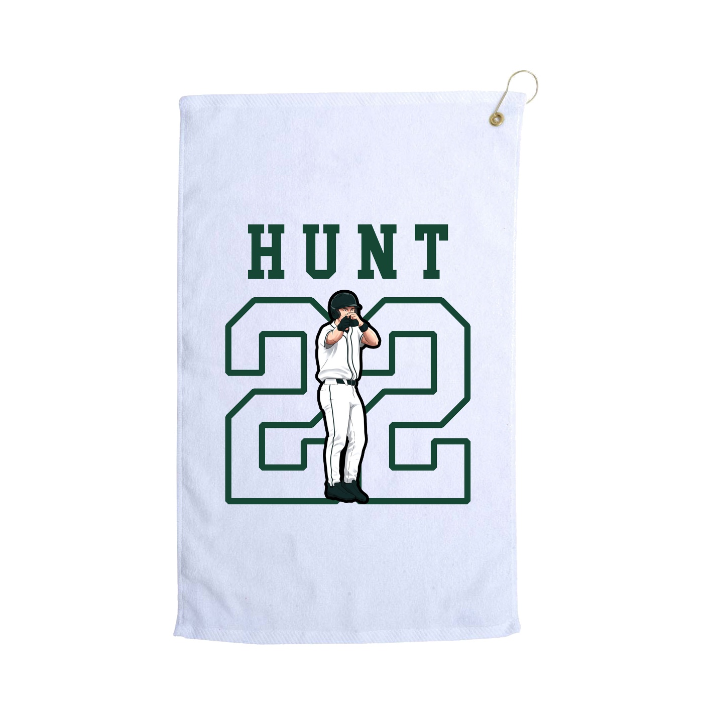 Golf Towel — Shirsey in White