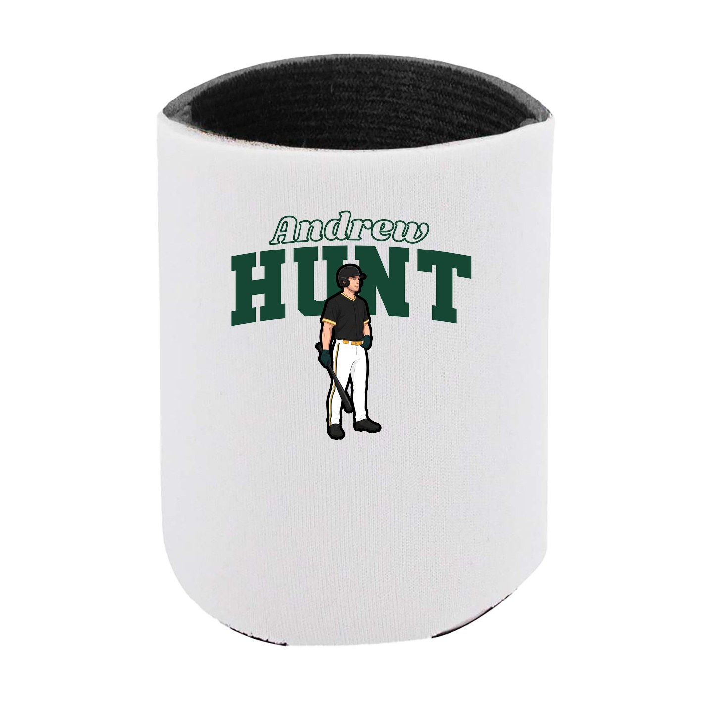 Can Holder — Name Arch in White