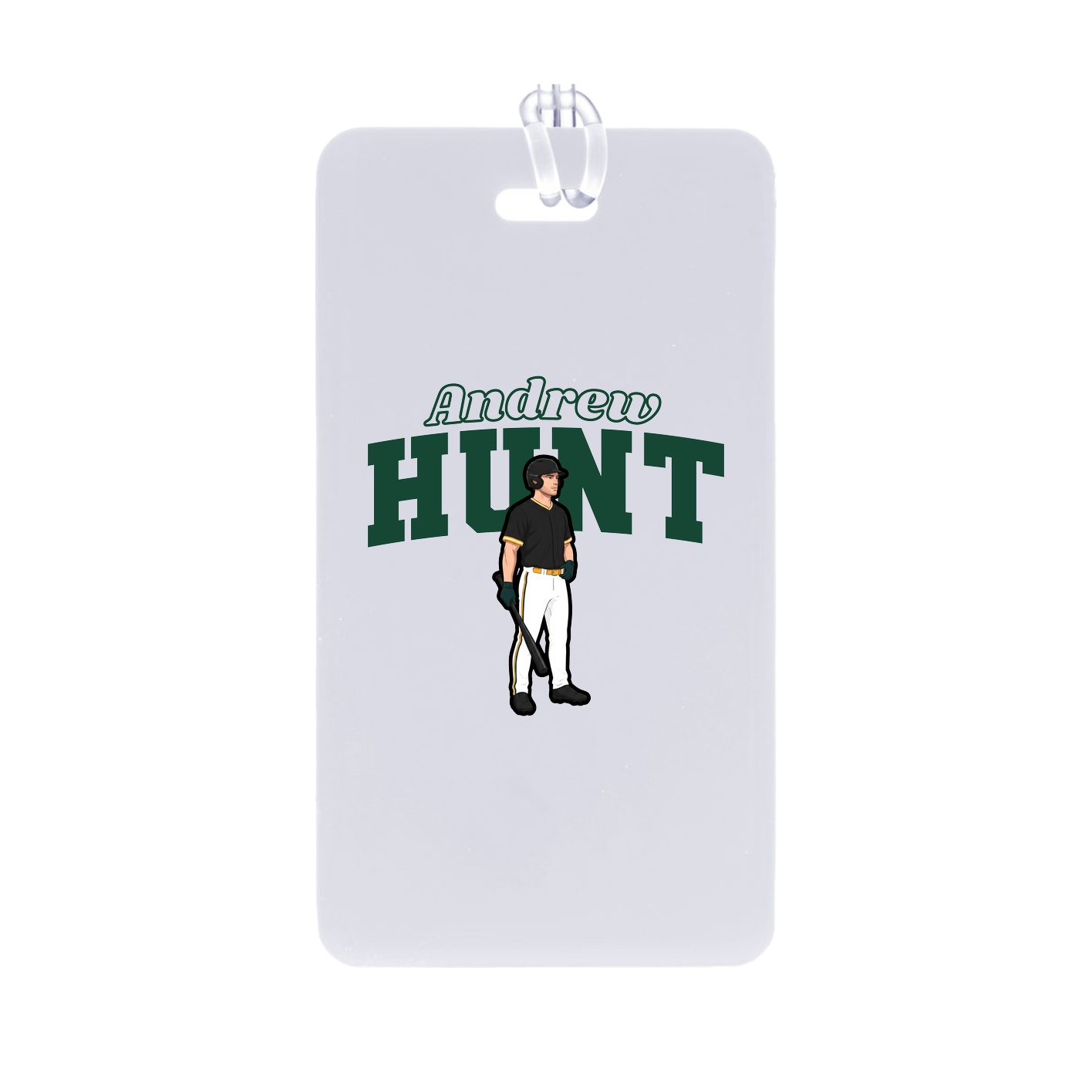 Bag Tag — Name Arch in Classic