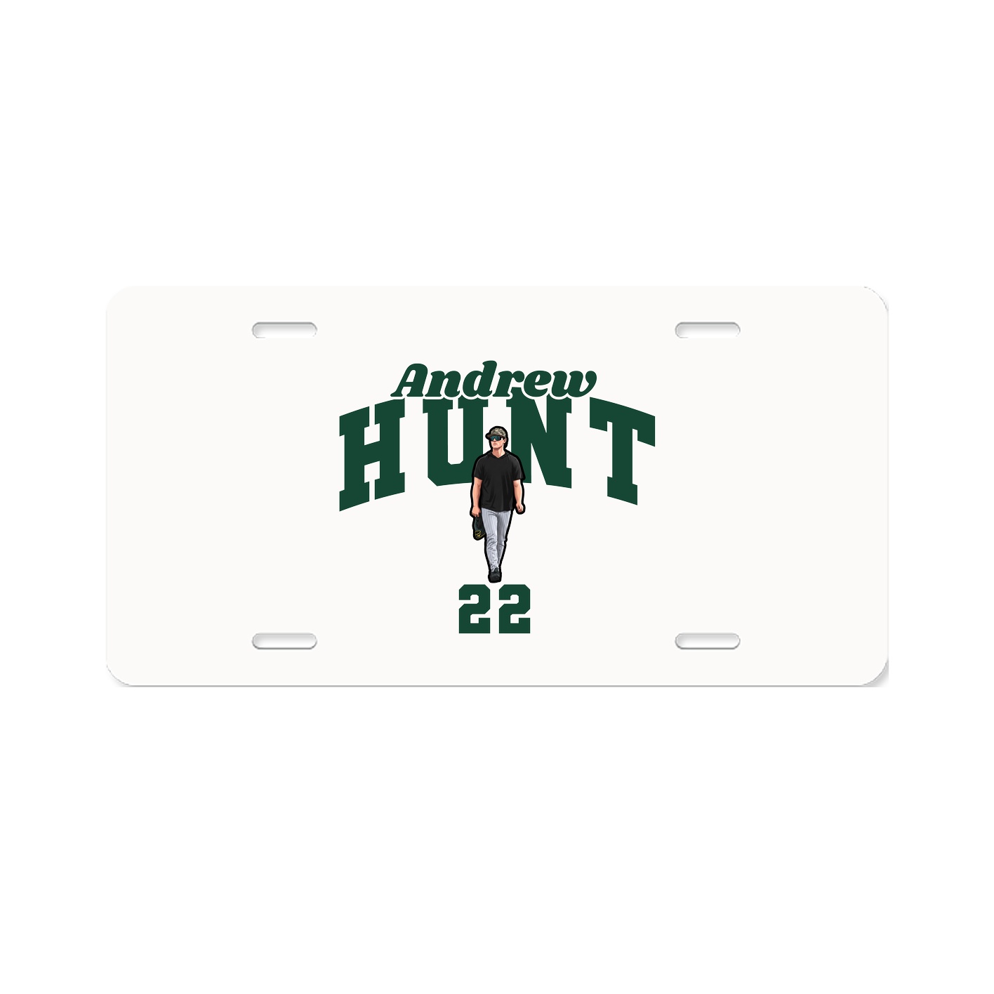 License Plate — Signature Arch in Classic