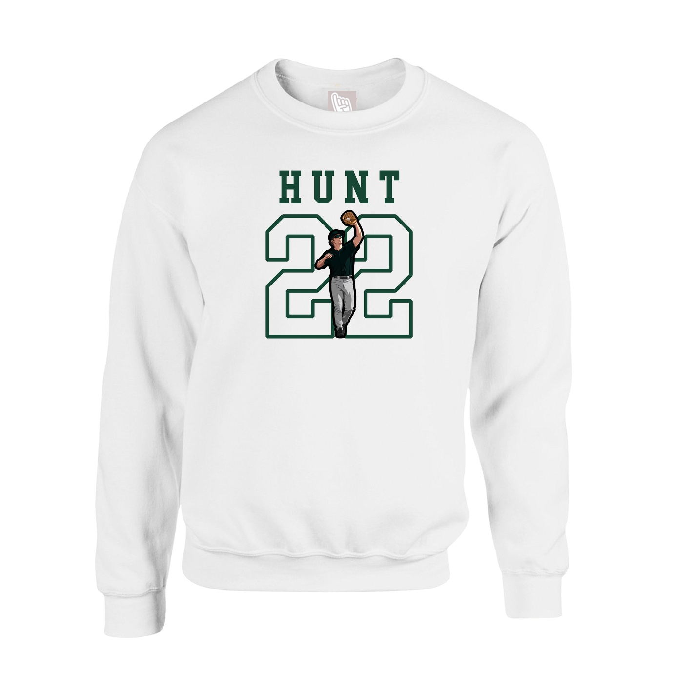 Fleece Crew — Shirsey in White
