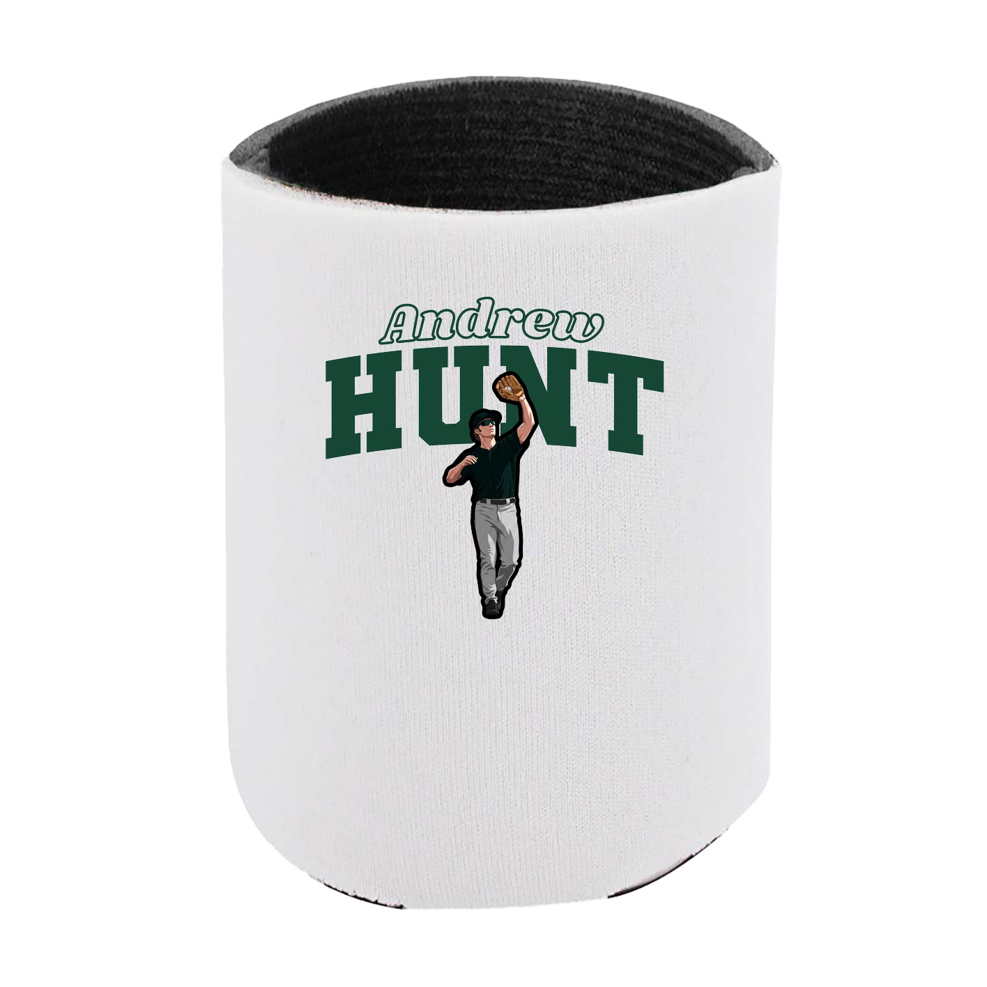 Can Holder — Name Arch in White