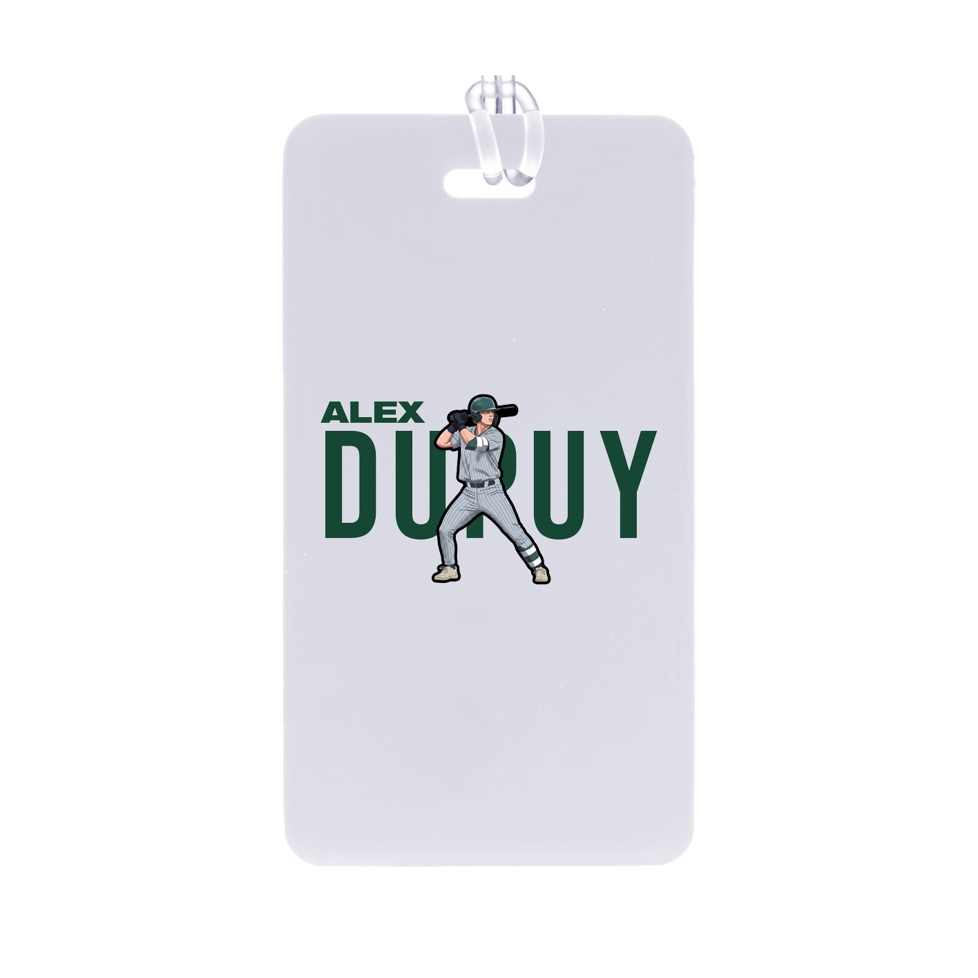 Bag Tag — Player Name in Classic
