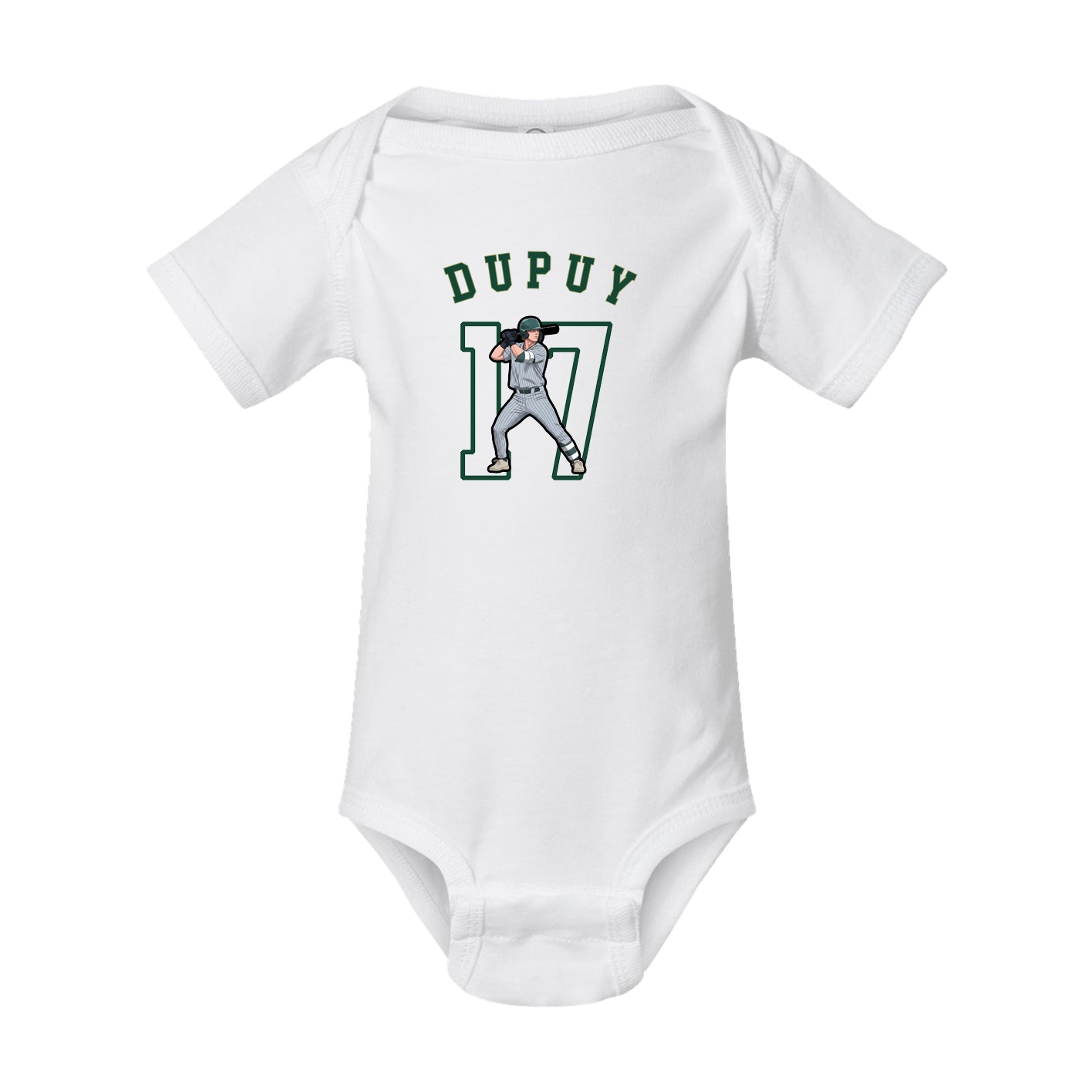 Baby Onesie — Shirsey Arch in White