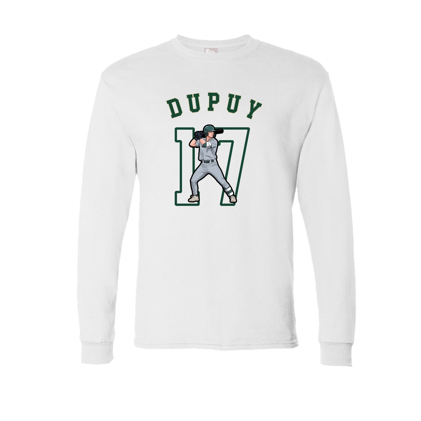 Long Sleeve Tee — Shirsey Arch in White