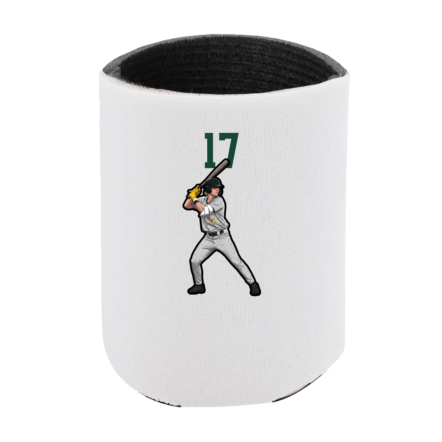 Can Holder — Number Top in White