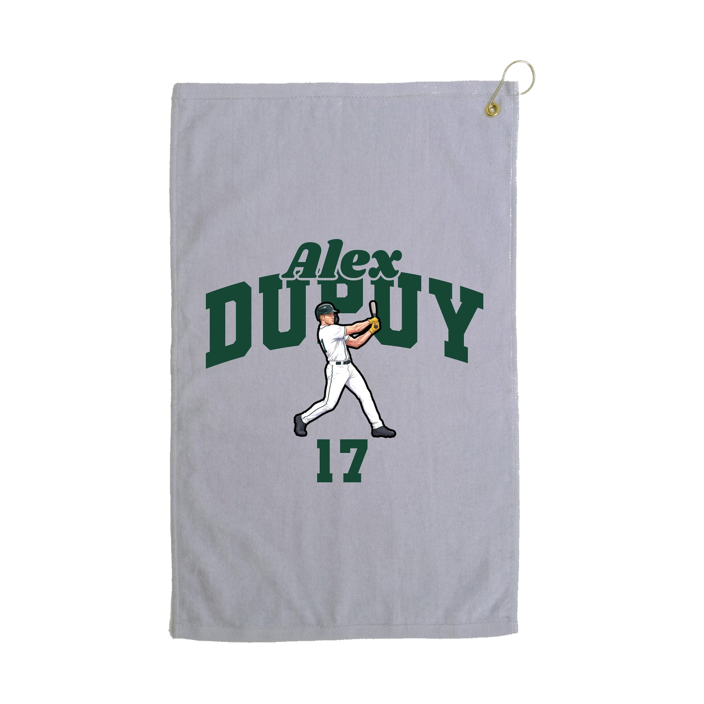 Golf Towel — Signature Arch in Grey