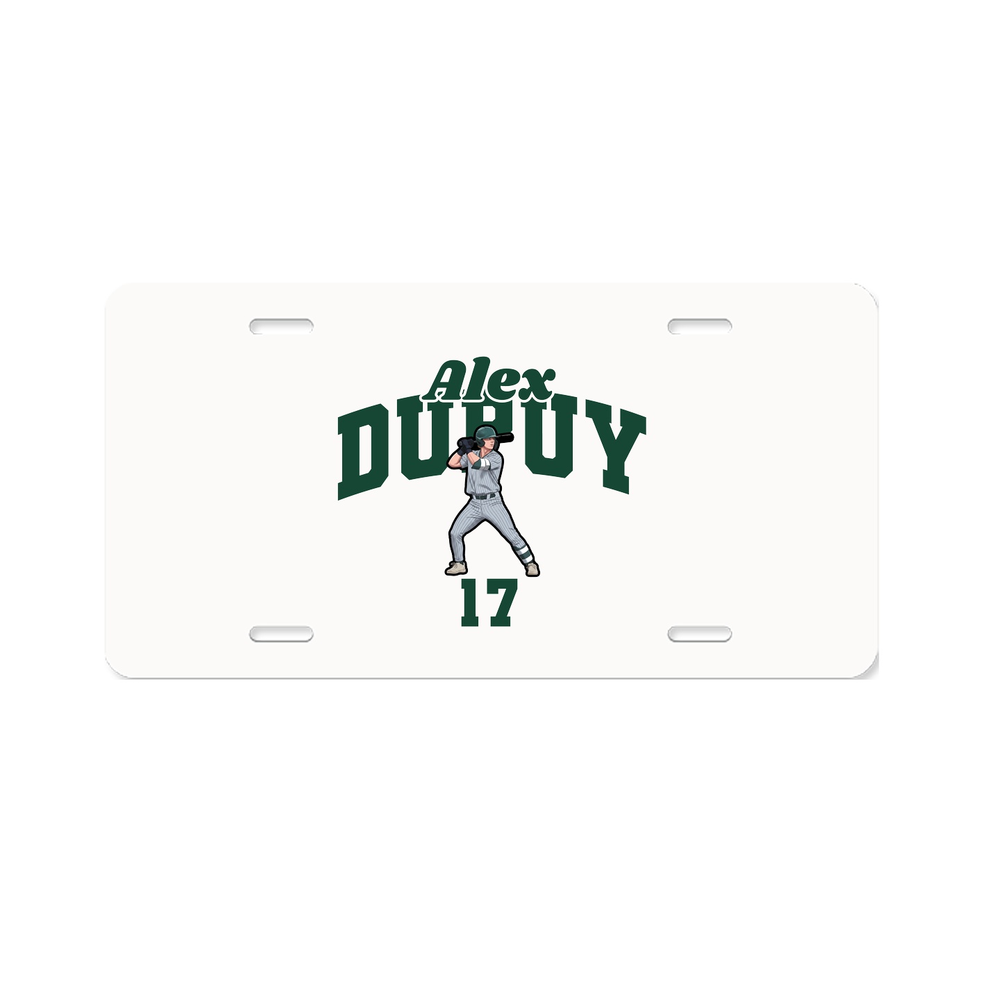 License Plate — Signature Arch in Classic