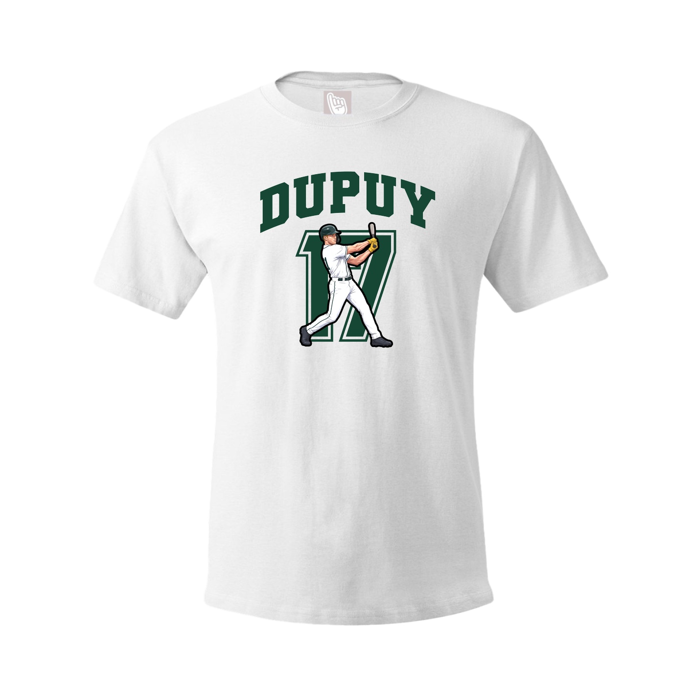 Tee — Number in White