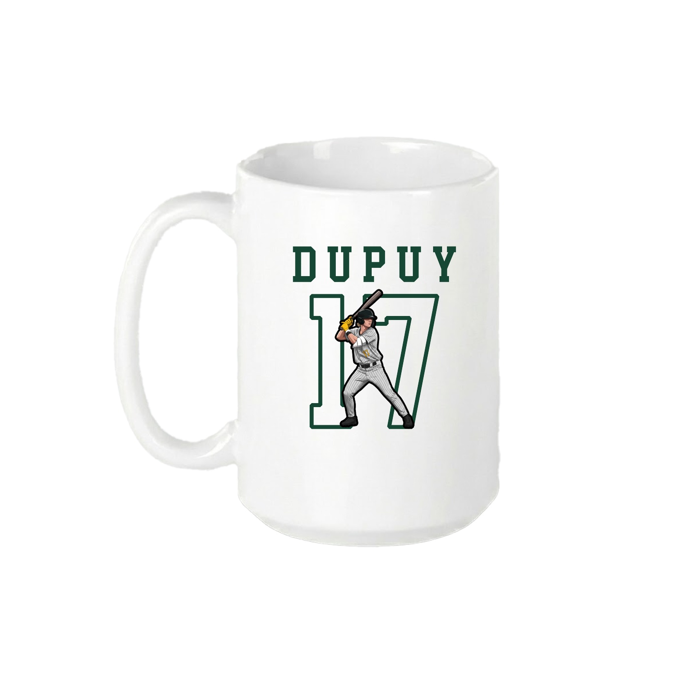 15oz Coffee Mug — Shirsey in White