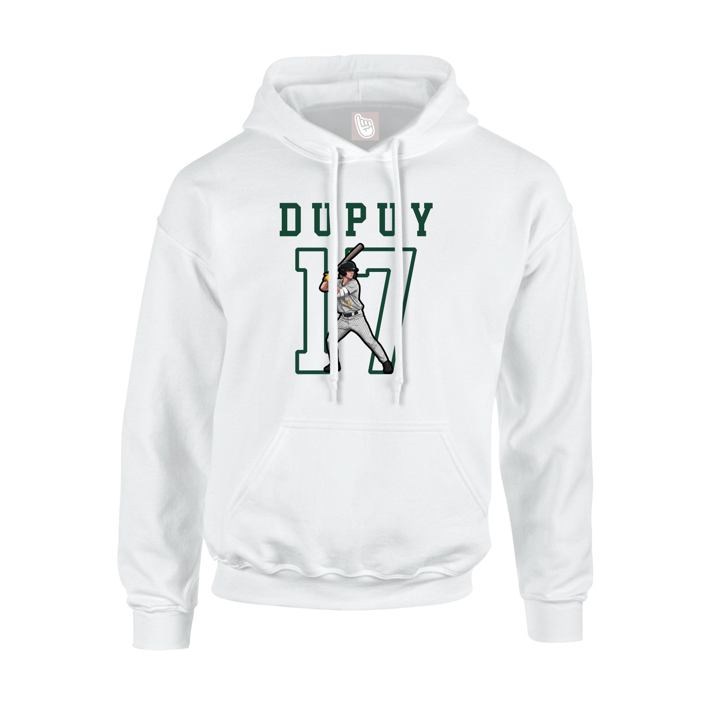 Youth Hoodie — Shirsey in White