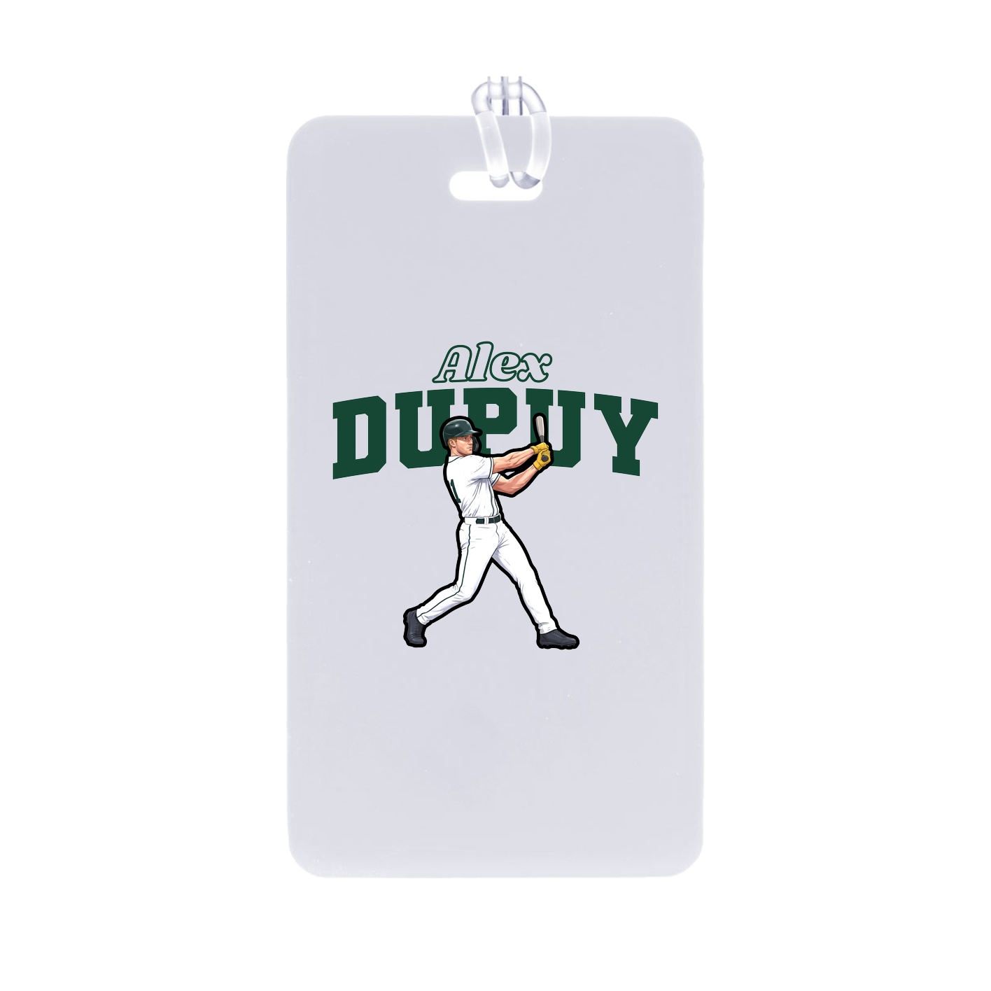 Bag Tag — Name Arch in Classic