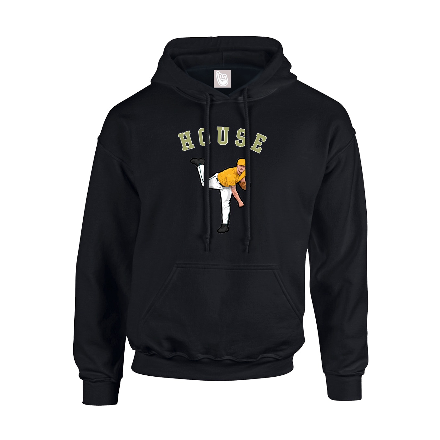 Youth Hoodie — Shirsey Arch in Black