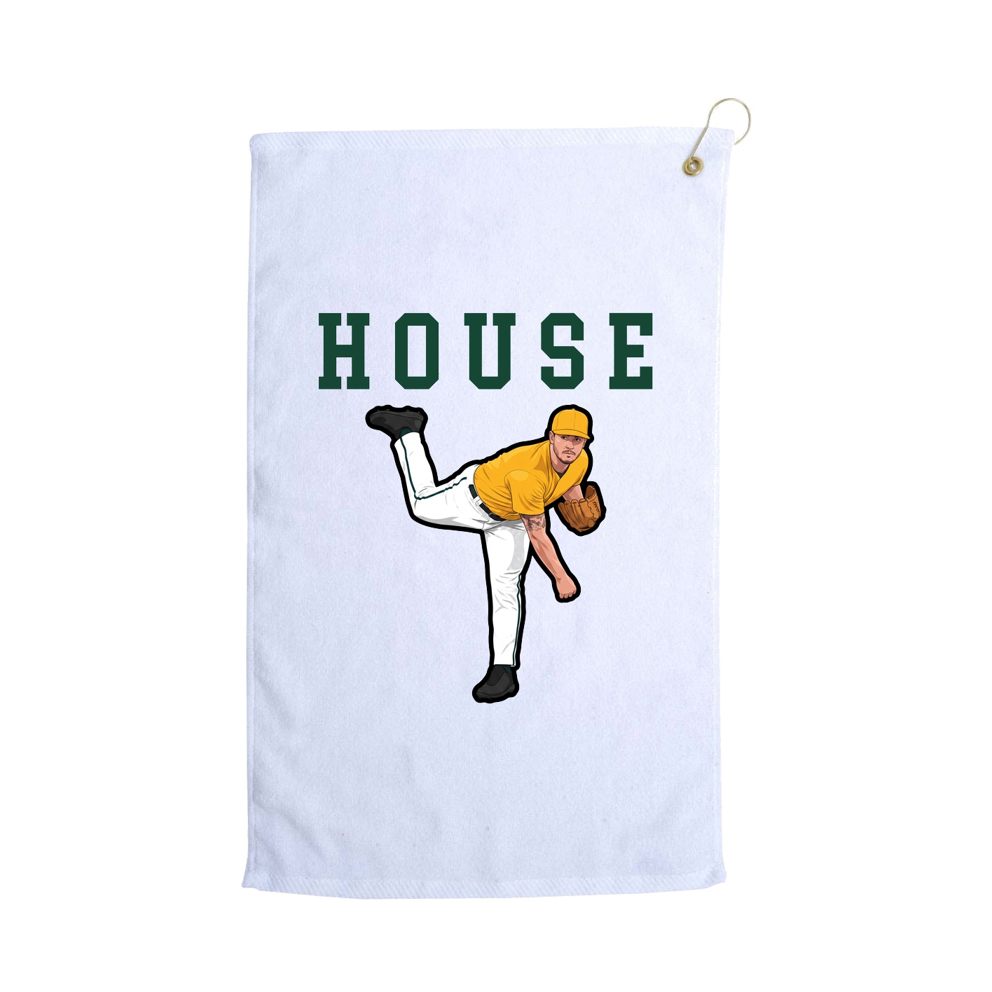 Golf Towel — Shirsey in White