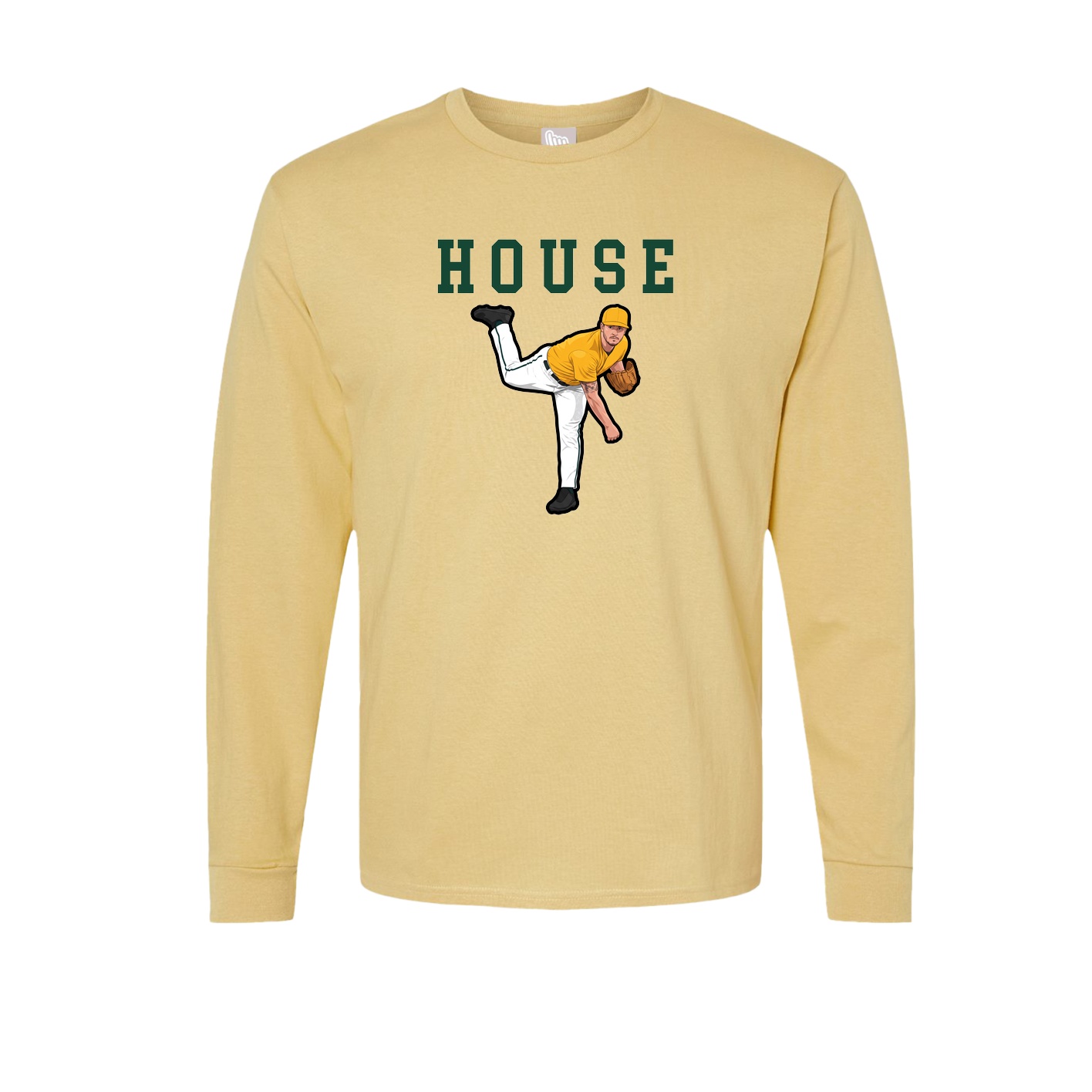 Long Sleeve Tee — Shirsey in Vegas Gold