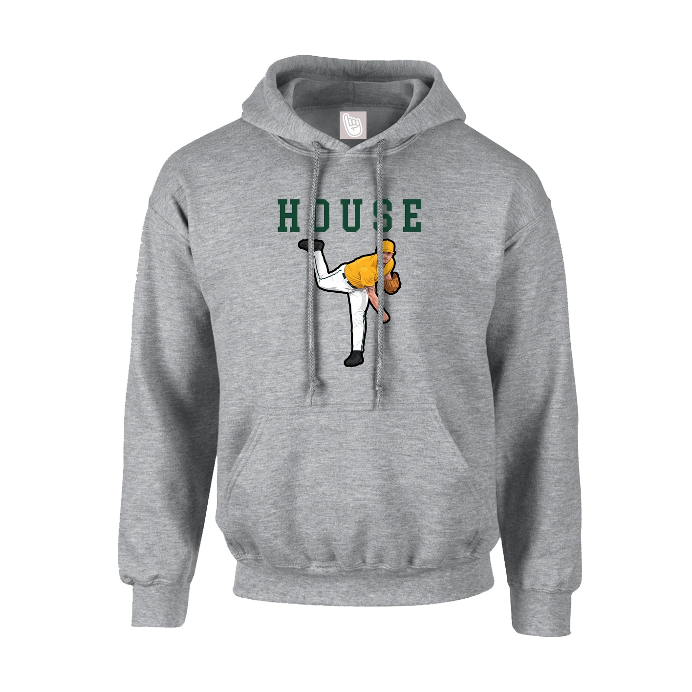 Hoodie — Shirsey in Grey