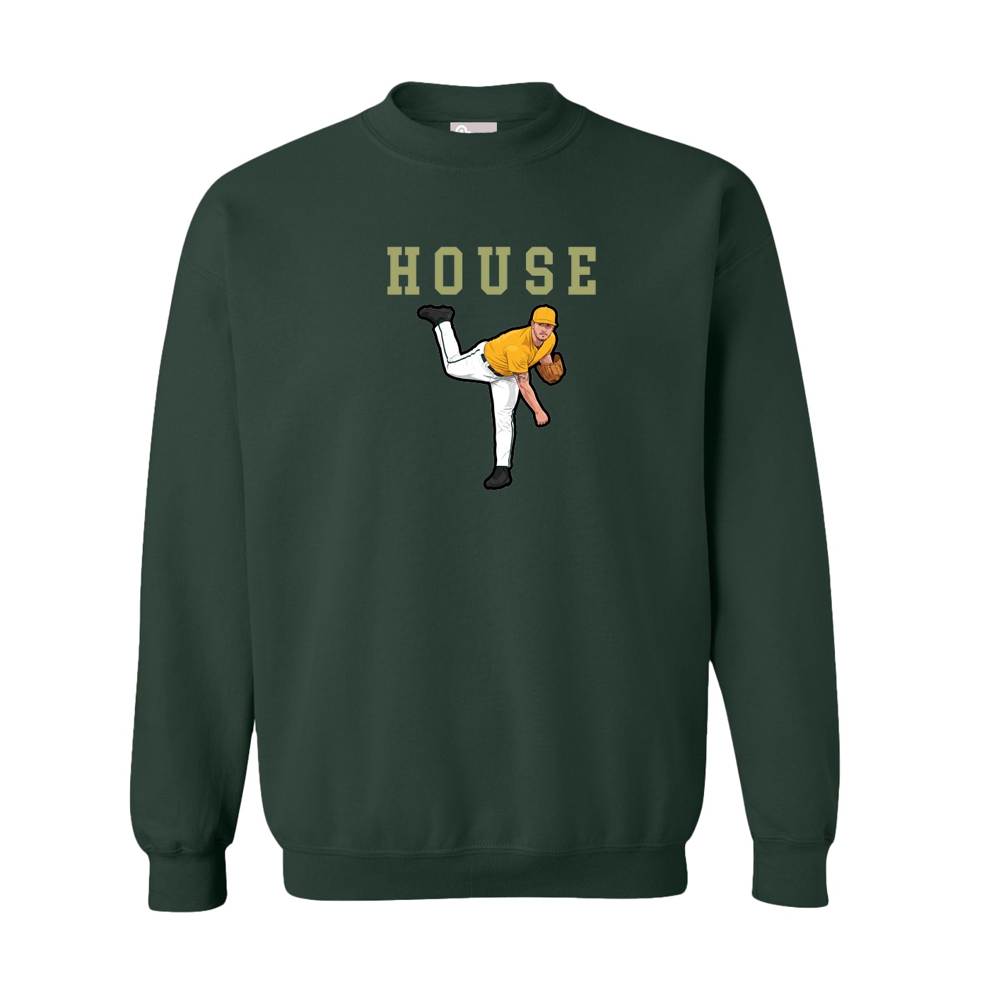 Fleece Crew — Shirsey in Green