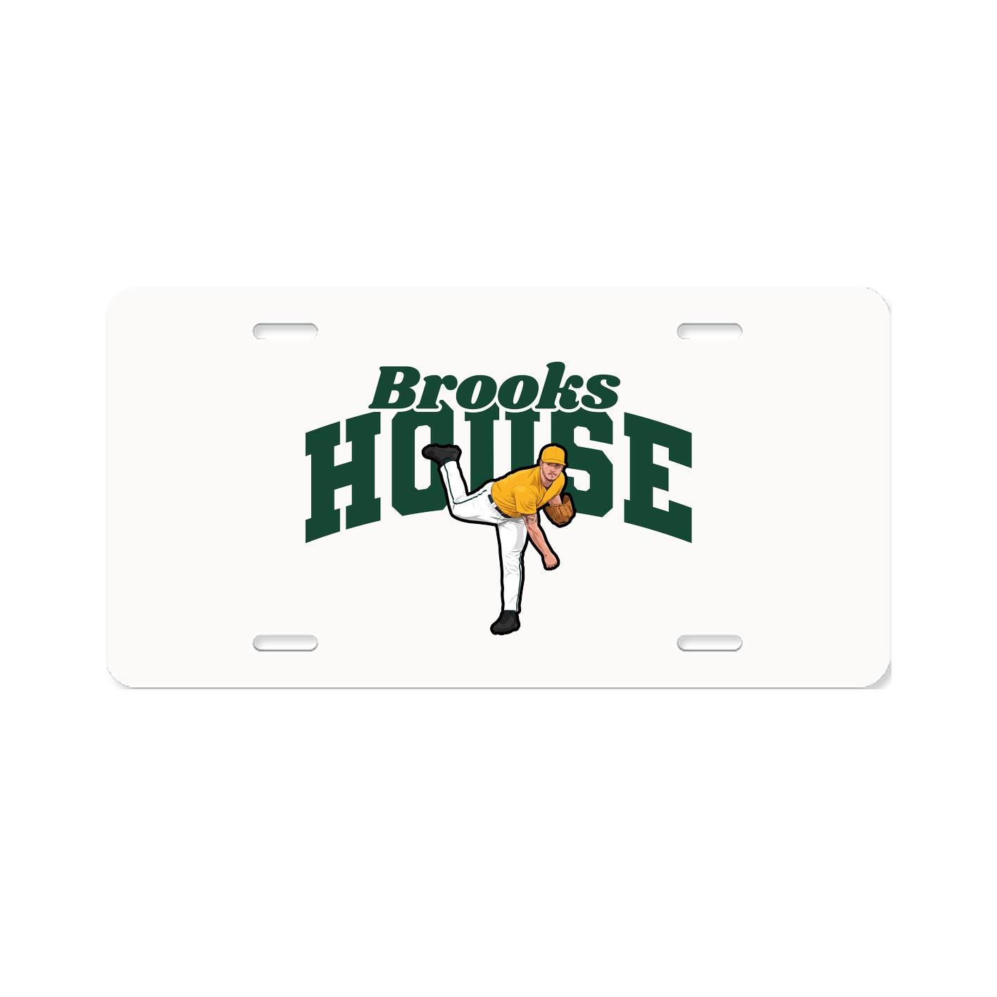 License Plate — Signature Arch in Classic