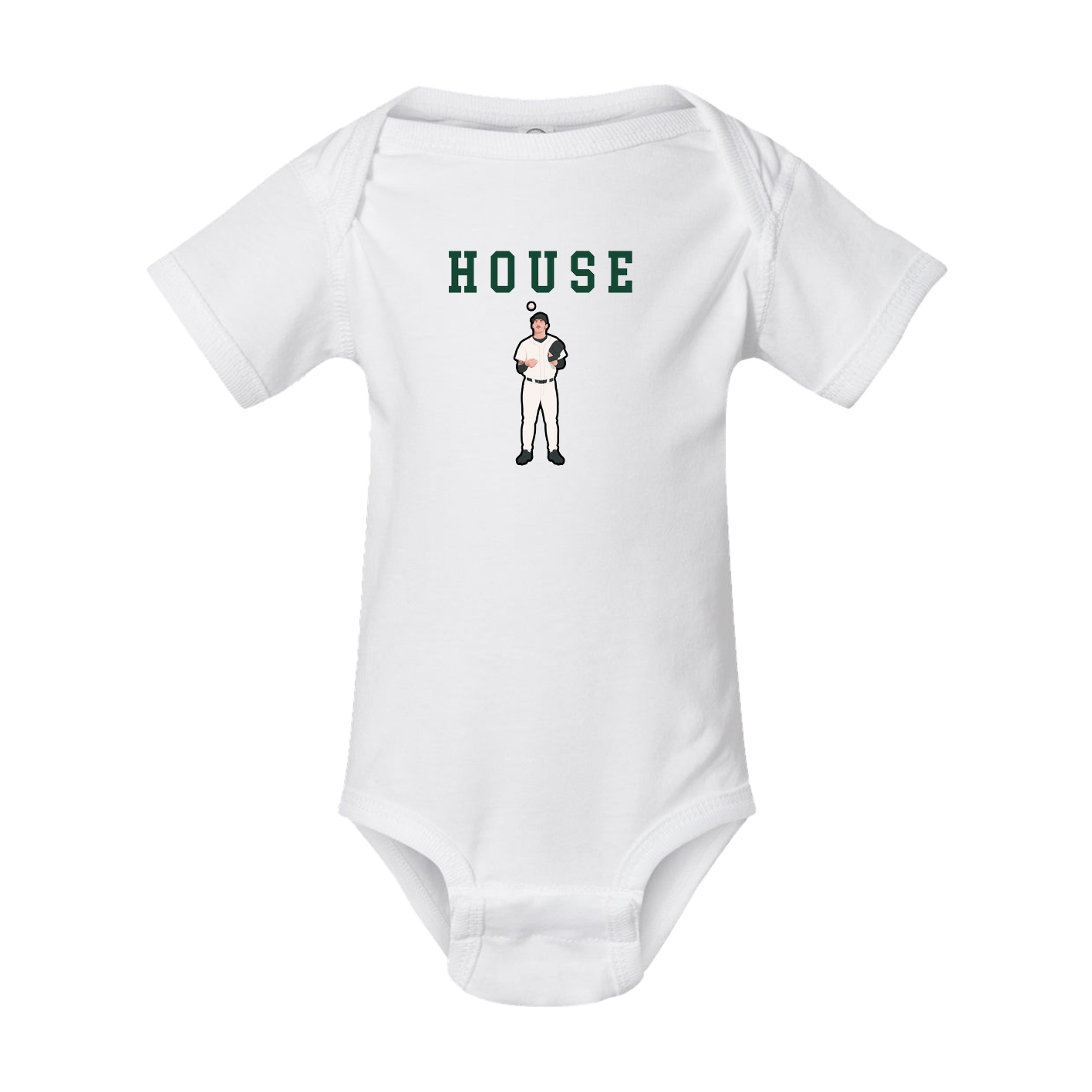 Baby Onesie — Shirsey in White