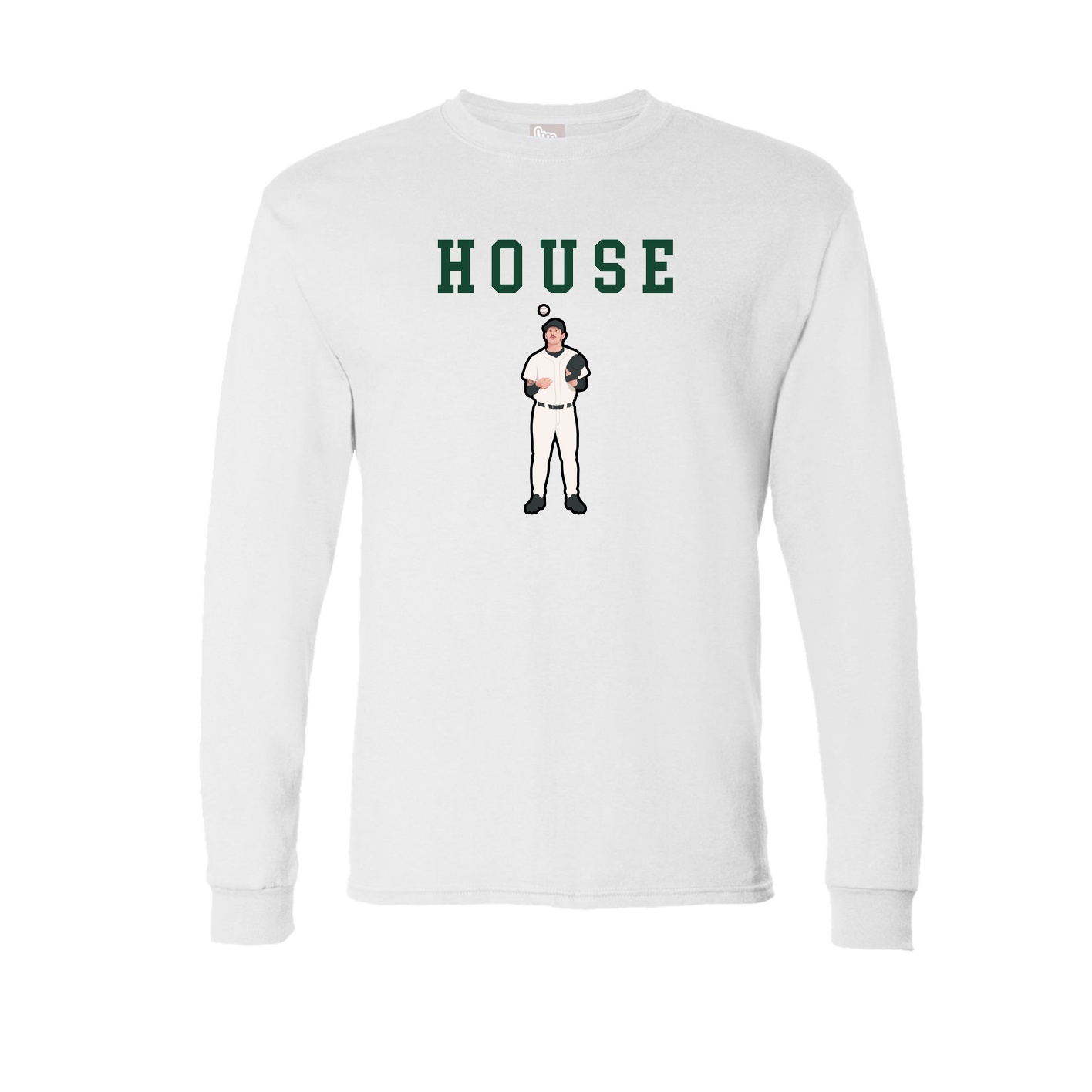 Long Sleeve Tee — Shirsey in White