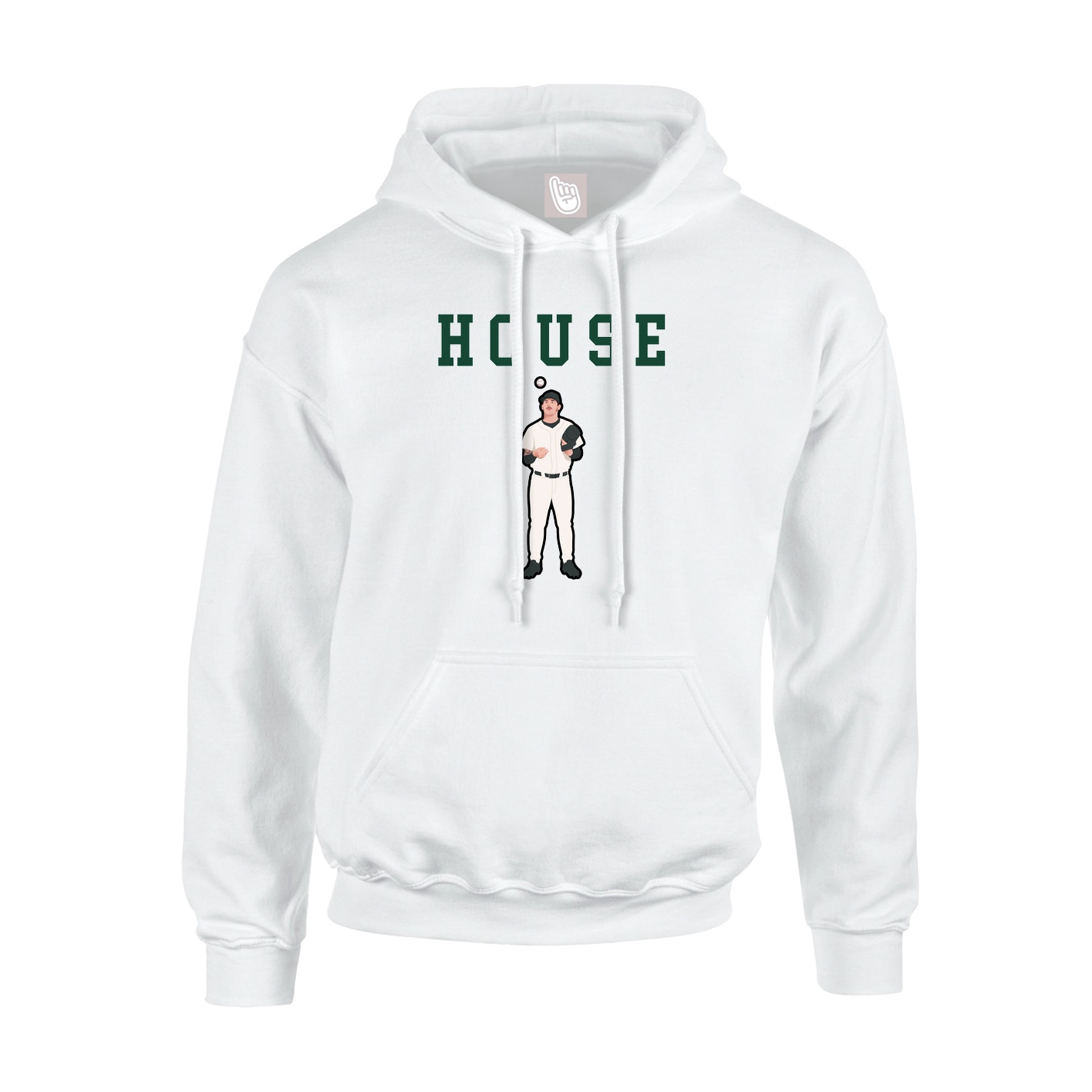 Youth Hoodie — Shirsey in White