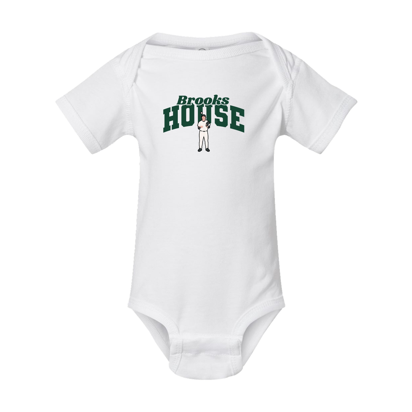 Baby Onesie — Signature Arch in White