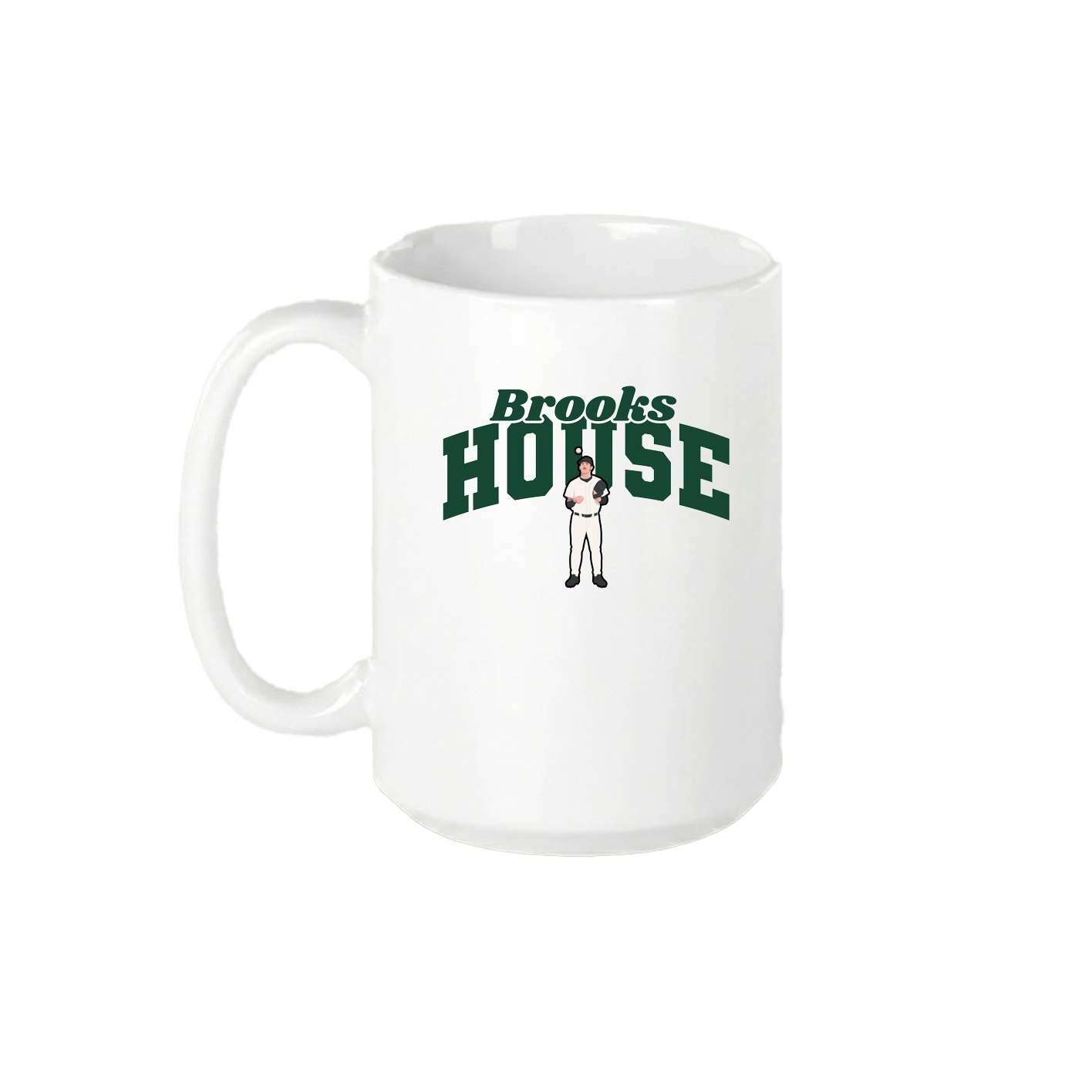 15oz Coffee Mug — Signature Arch in White