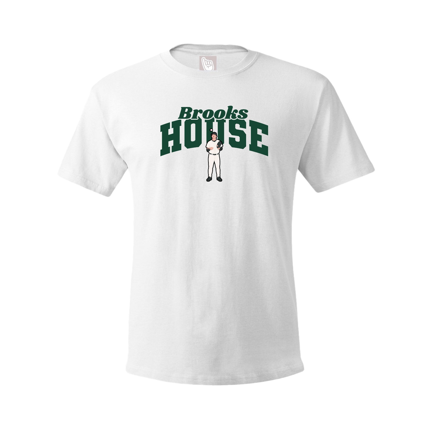 Youth Tee — Signature Arch in White