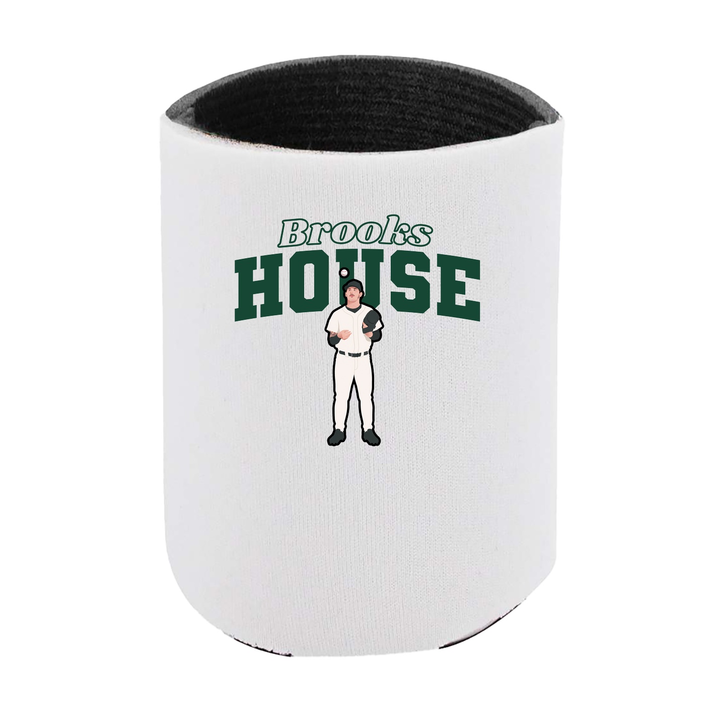 Can Holder — Name Arch in White