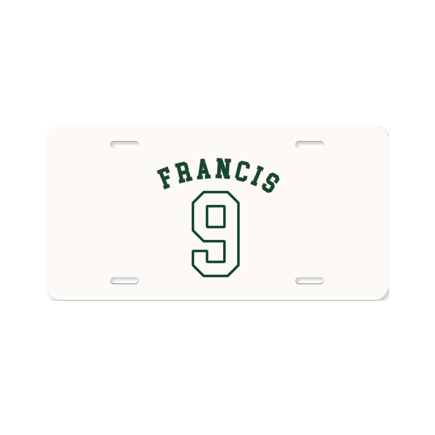License Plate — Shirsey Arch in Classic