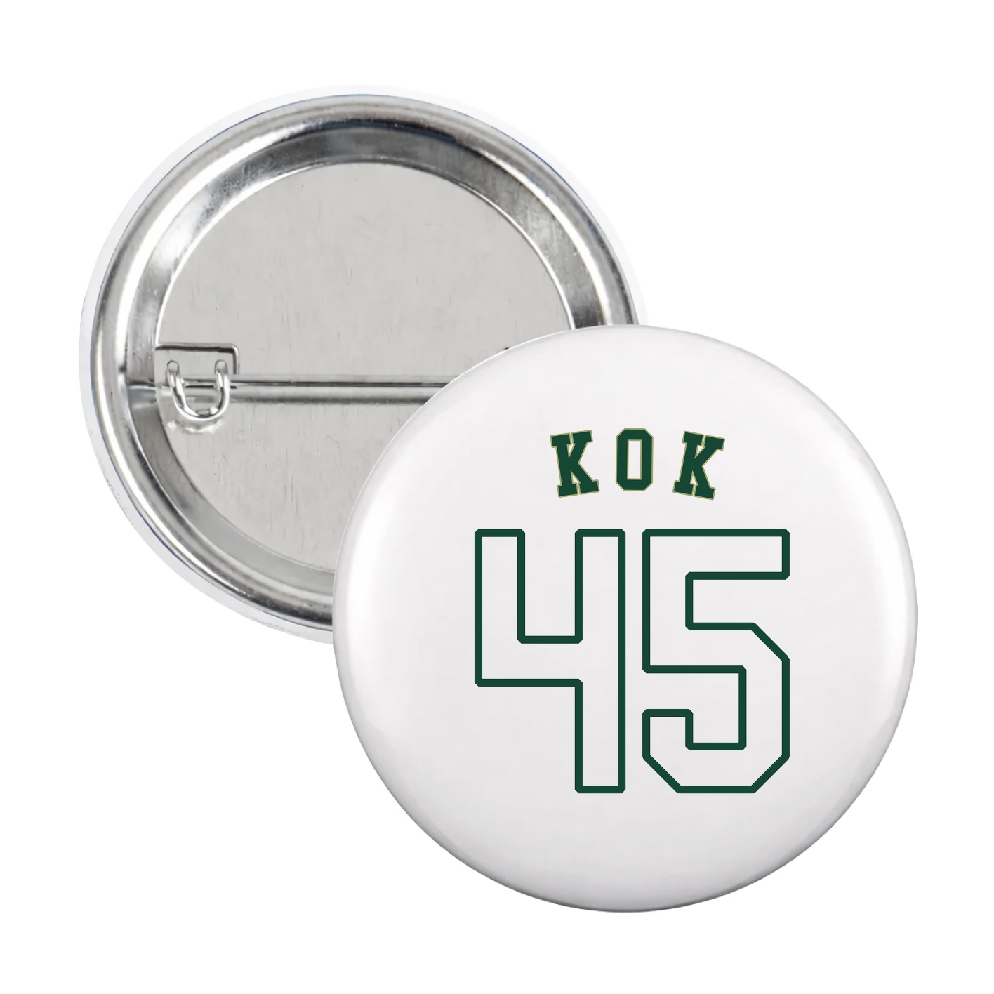 Game Day Button — Shirsey Arch in White