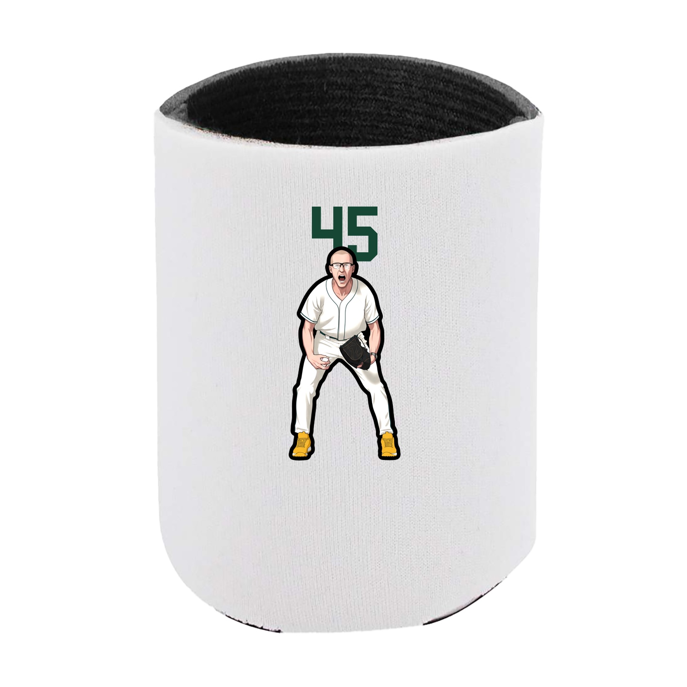 Can Holder — Number Top in White