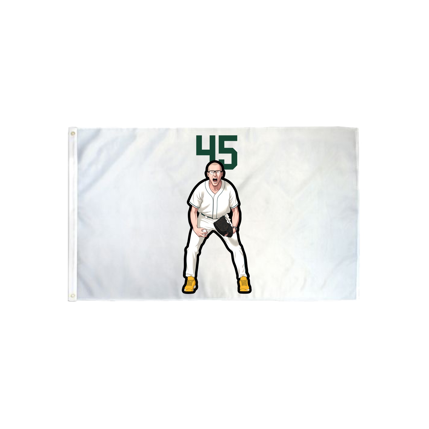 3x5 Flag — Number Top in Classic