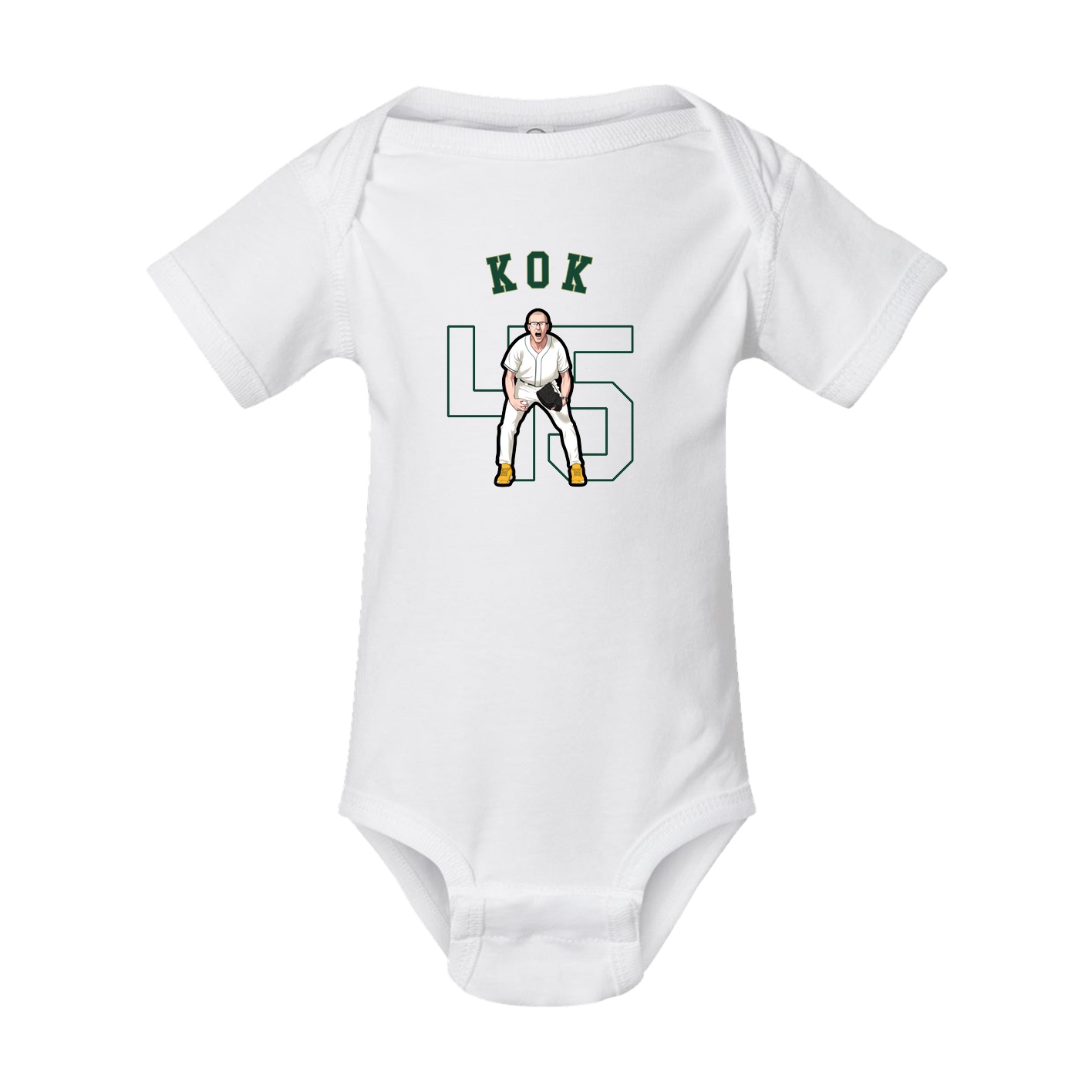 Baby Onesie — Shirsey Arch in White