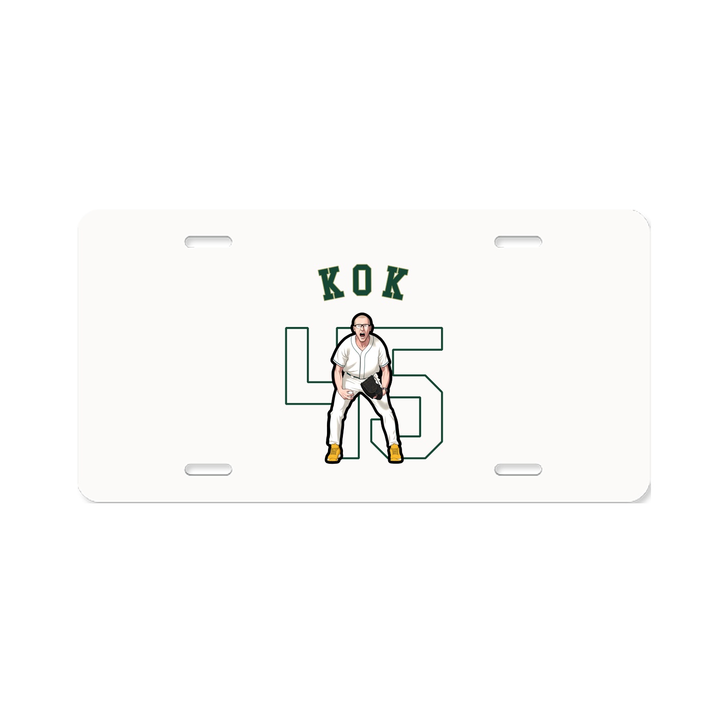 License Plate — Shirsey Arch in Classic