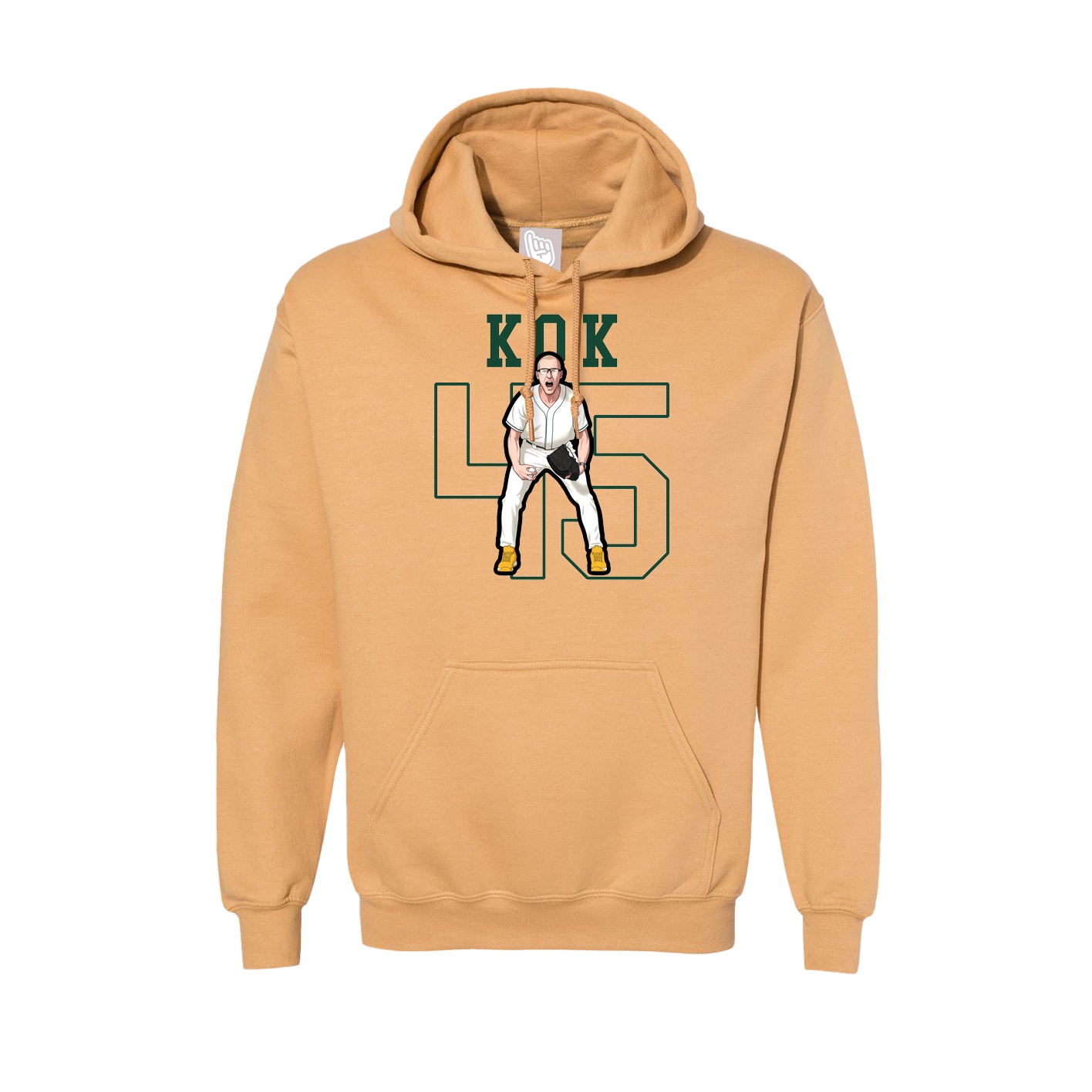 Hoodie — Shirsey in Vegas Gold