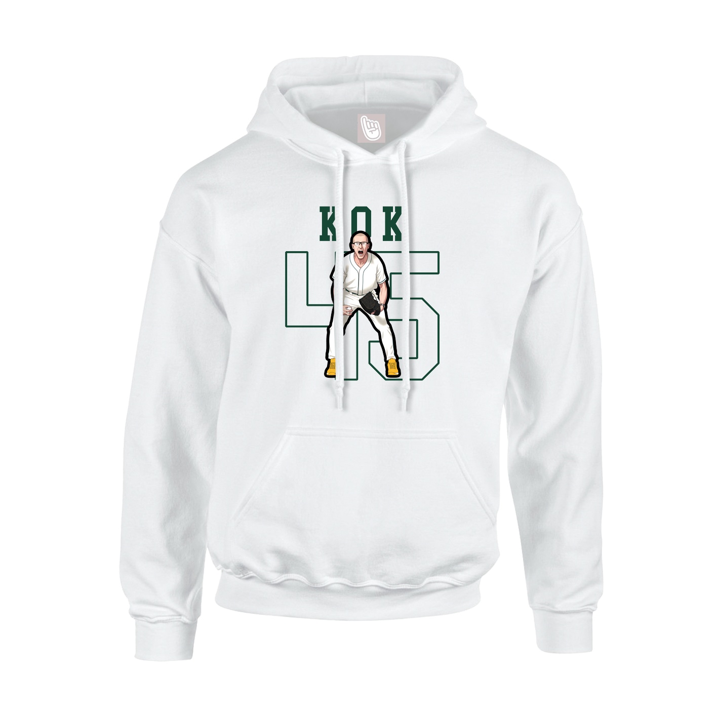 Youth Hoodie — Shirsey in White