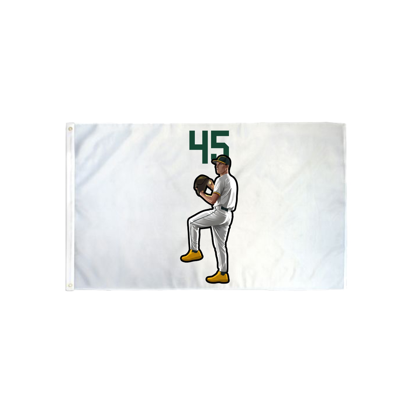 3x5 Flag — Number Top in Classic