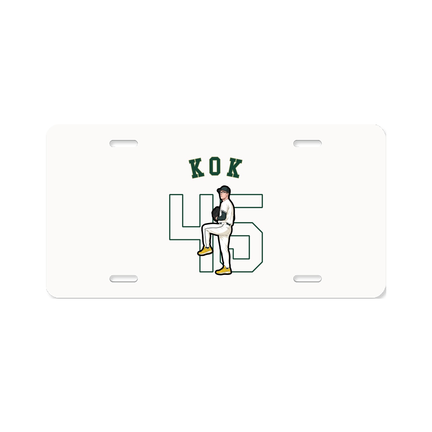 License Plate — Shirsey Arch in Classic